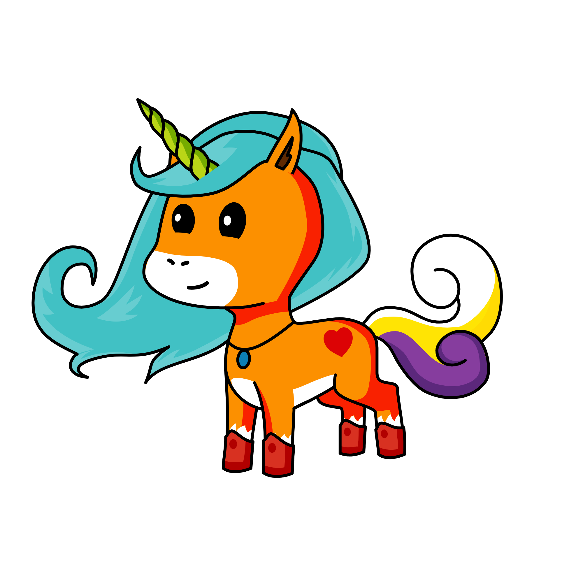Beauty, the unicorn