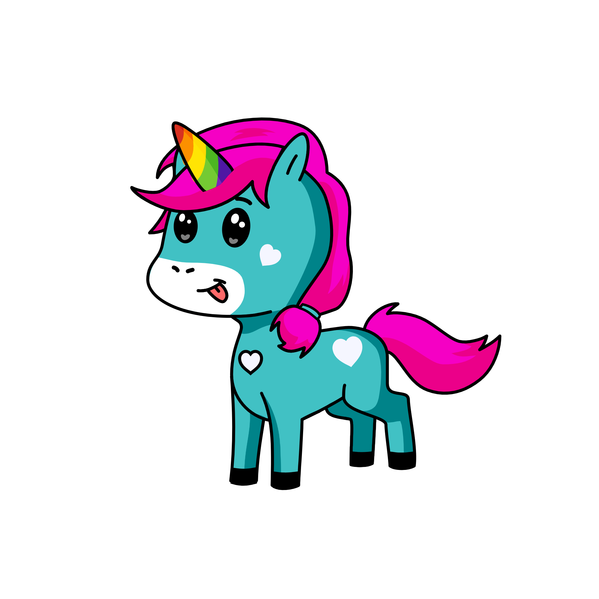 Emmi Lou, the unicorn