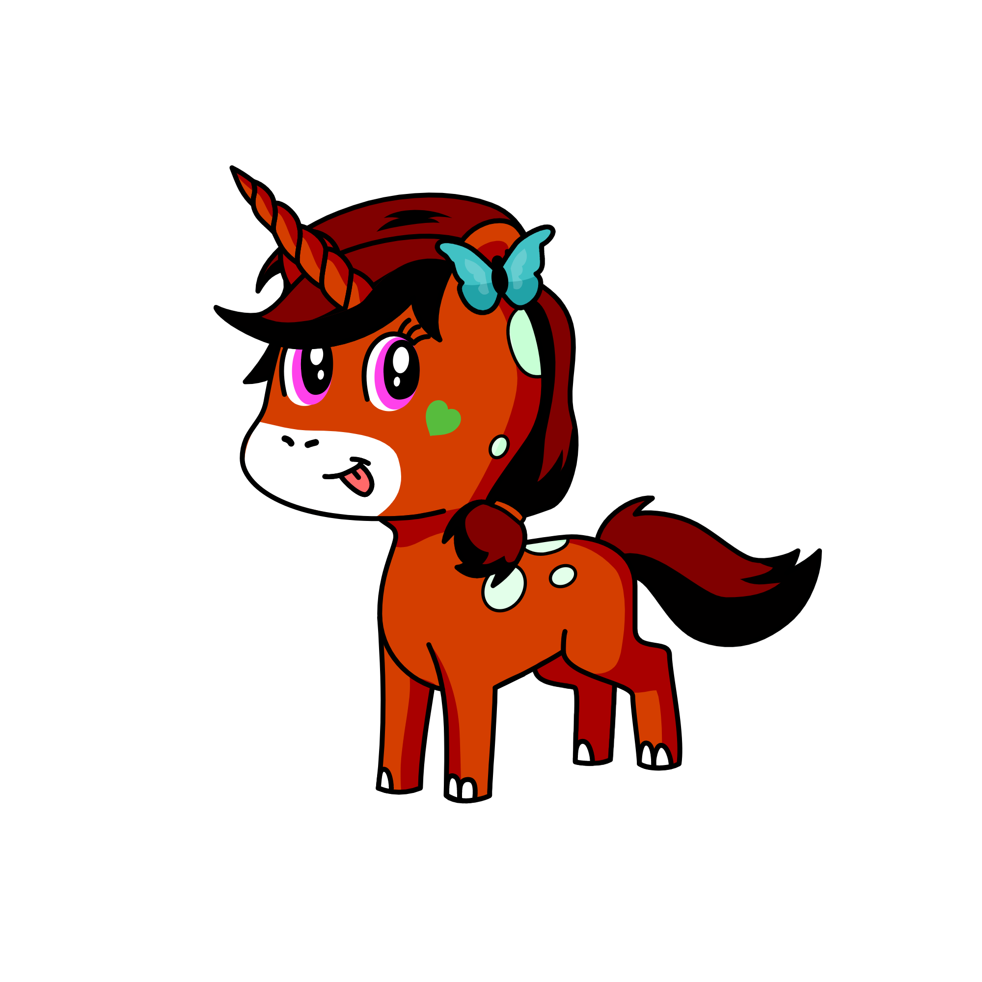 flor, the unicorn