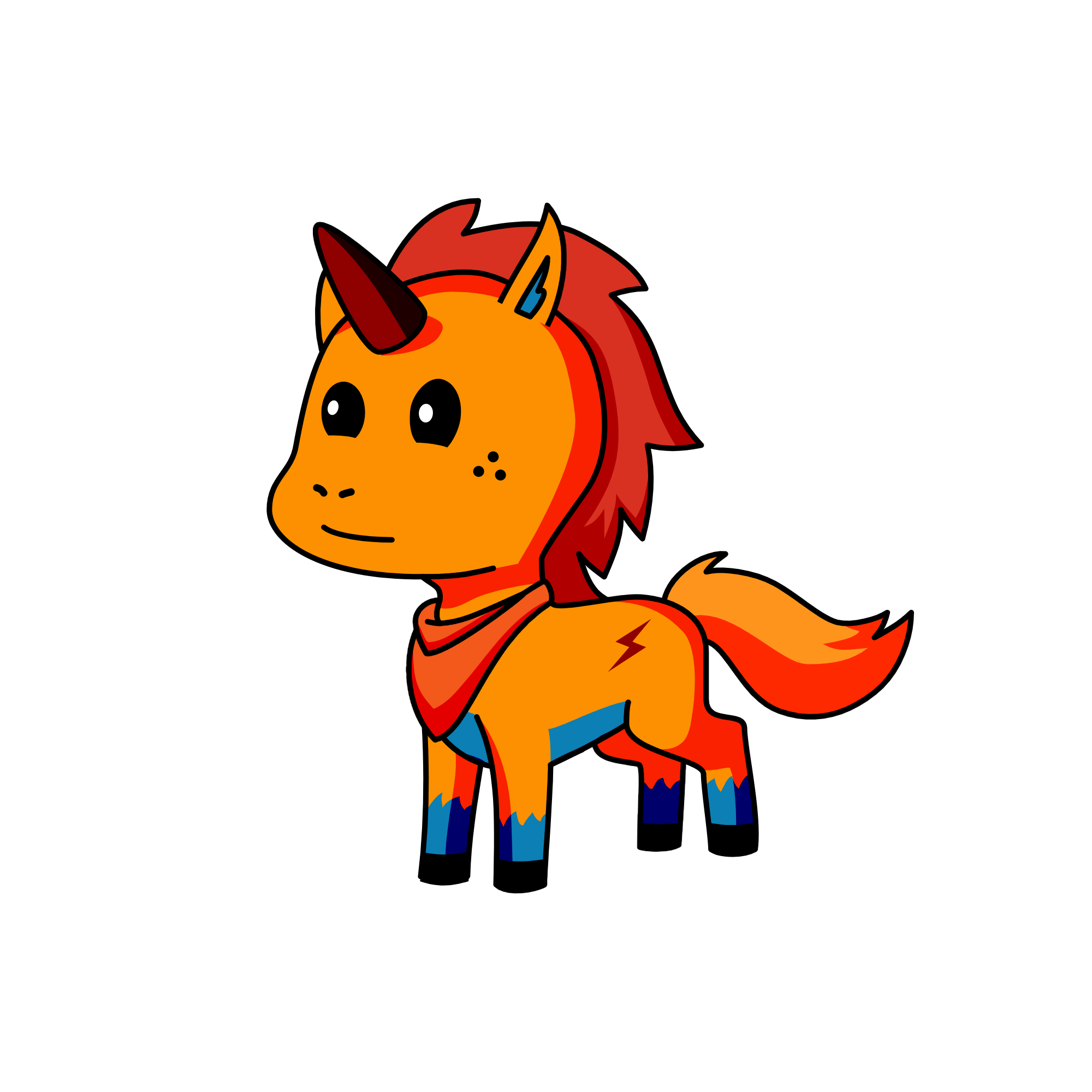 blaze, the unicorn