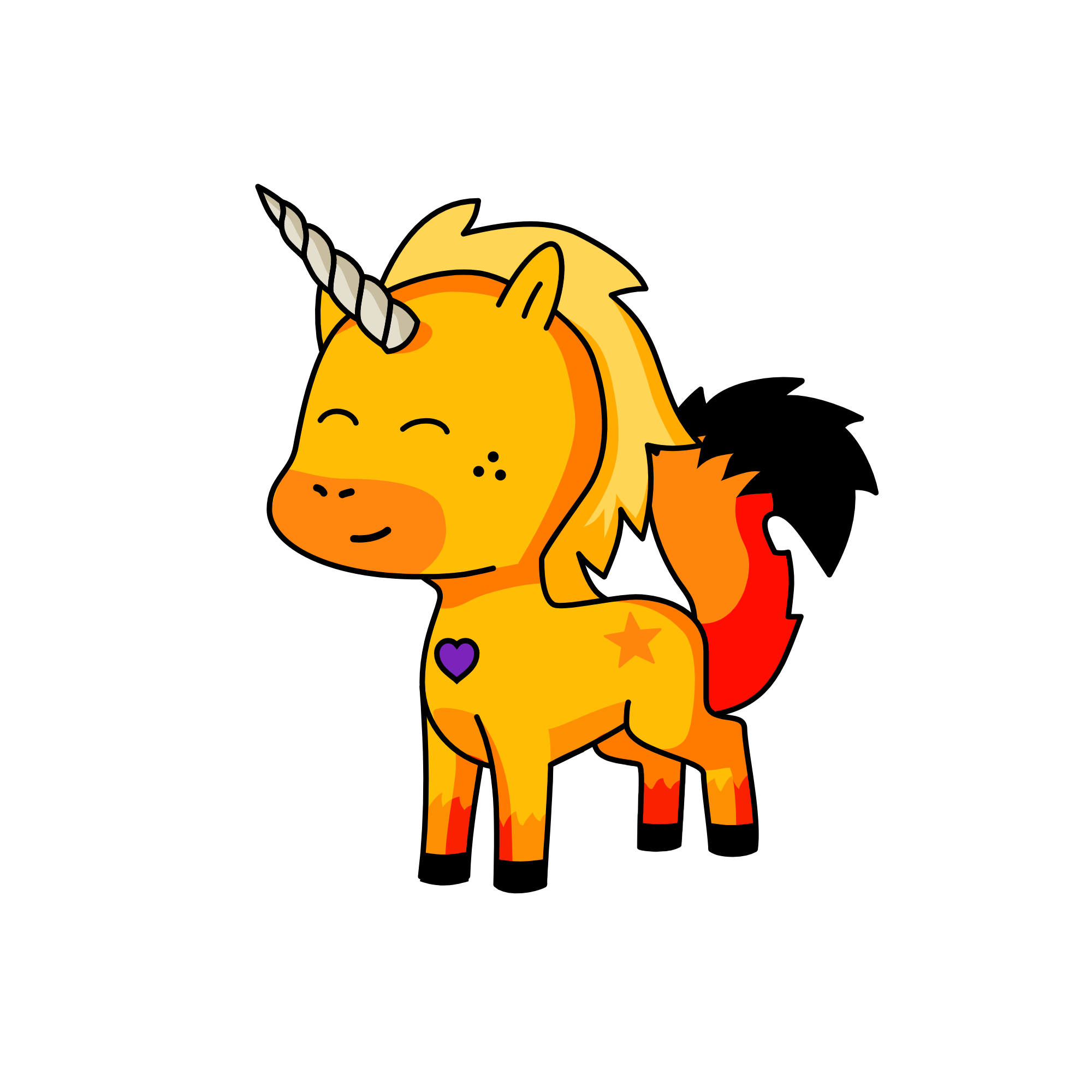 dana, the unicorn