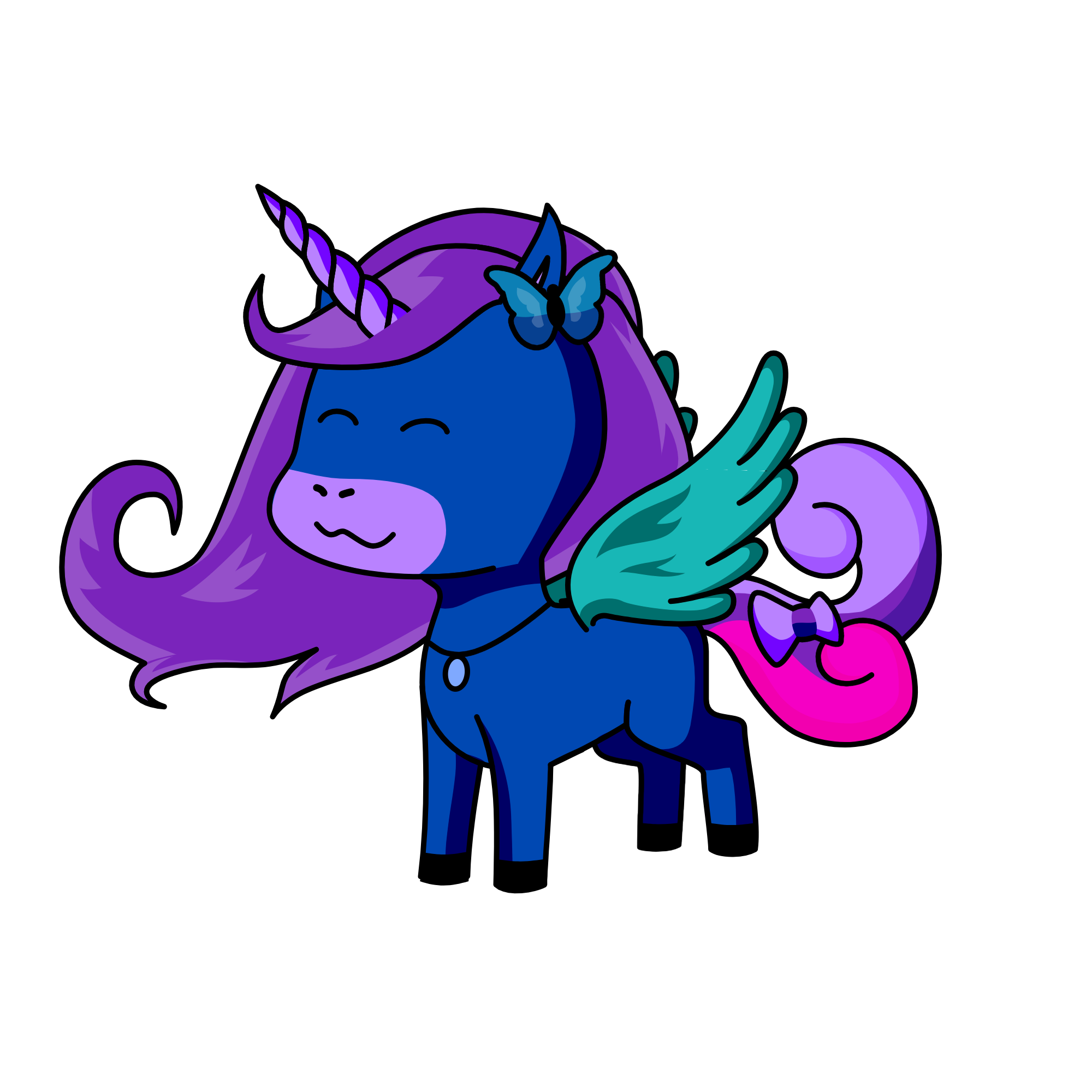 galaxy, the unicorn