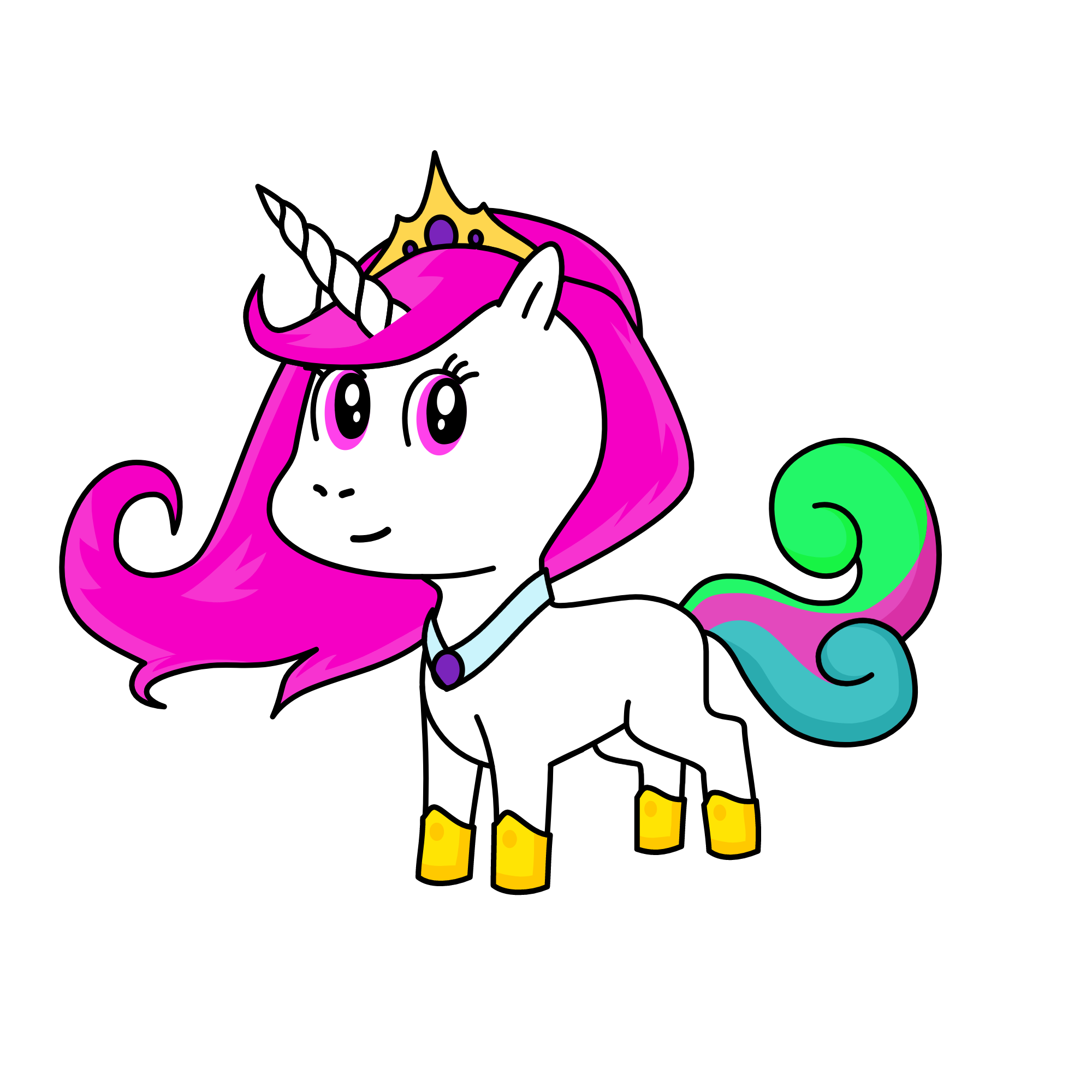 Princess Celestia ( my little pony), the unicorn