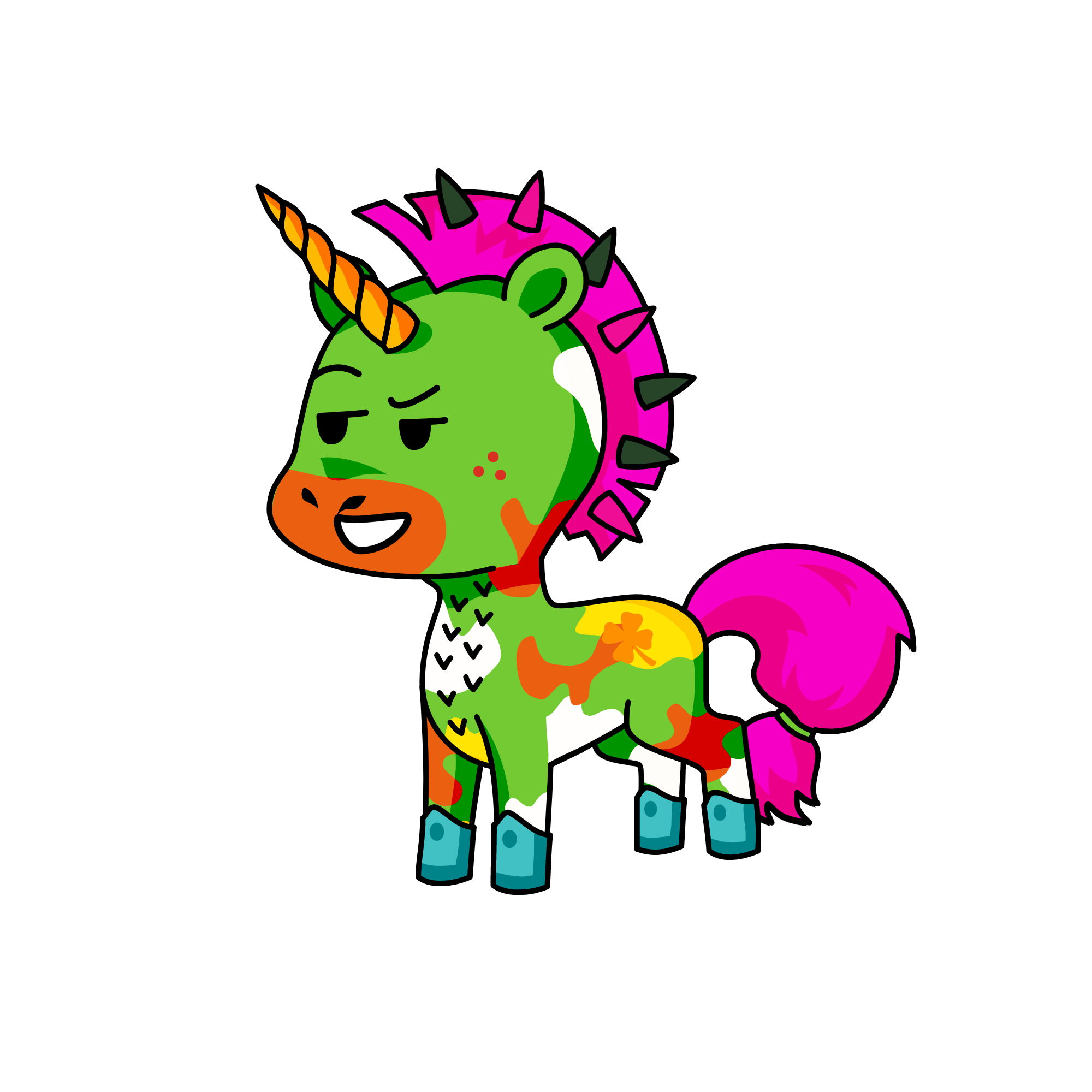 My girklfefd, the unicorn