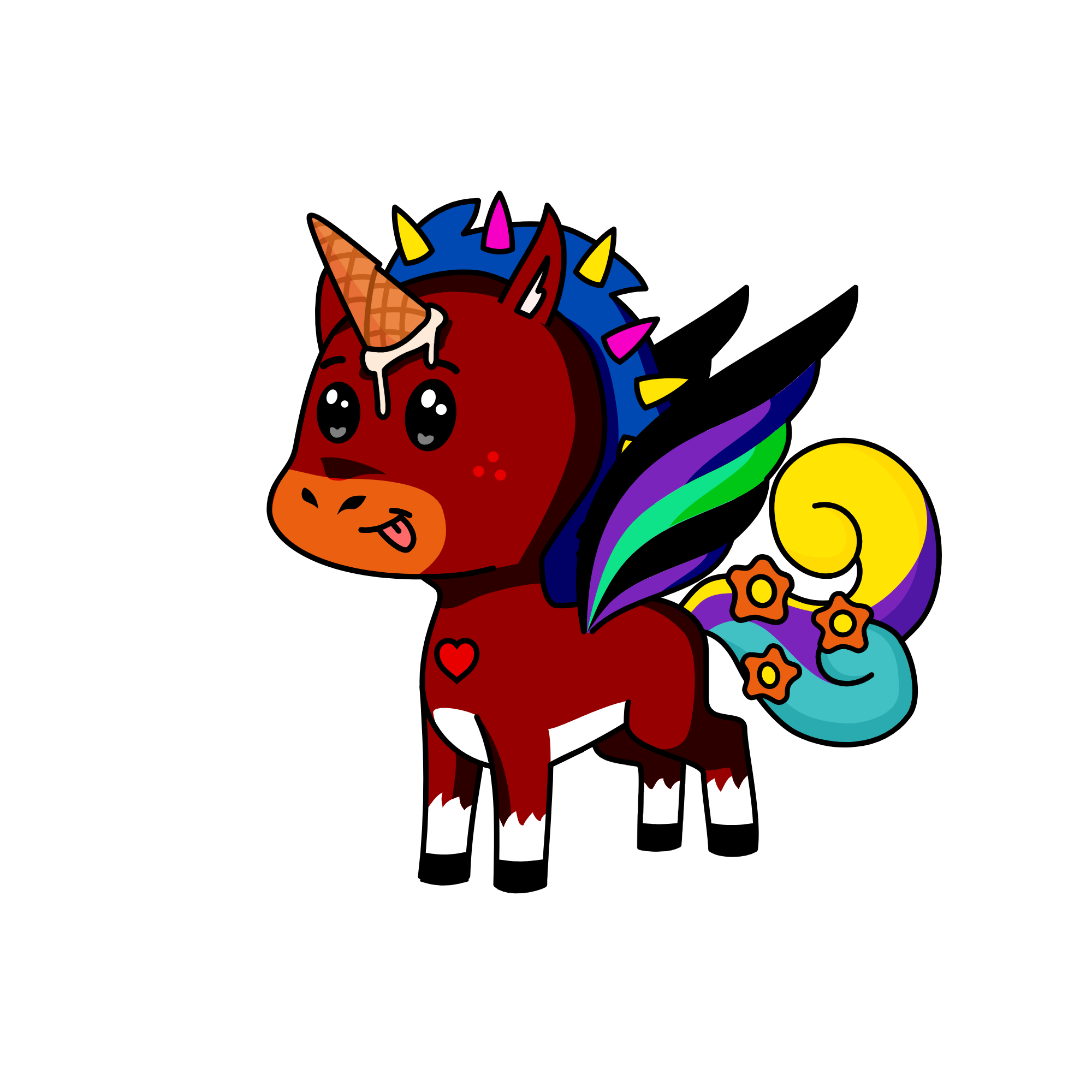 baby luka, the unicorn