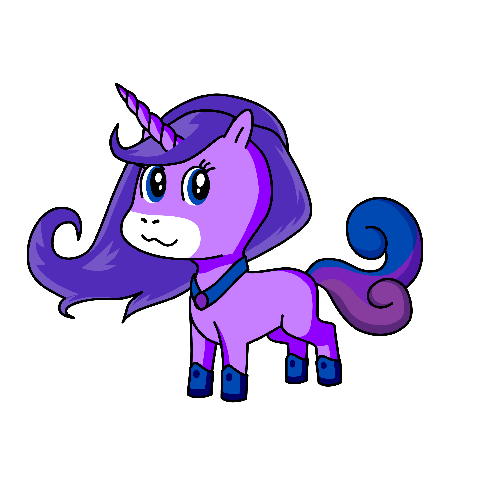 Luna, the unicorn