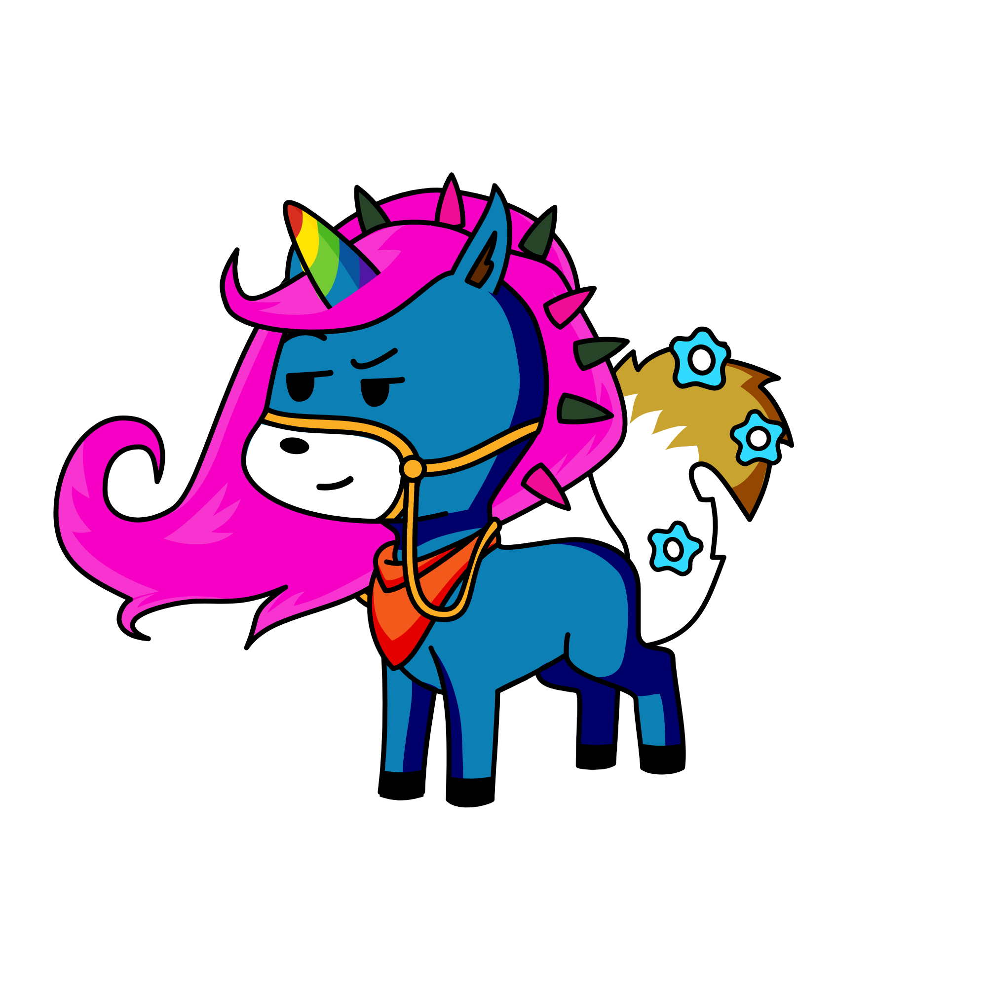 RandoMcrandomface, the unicorn