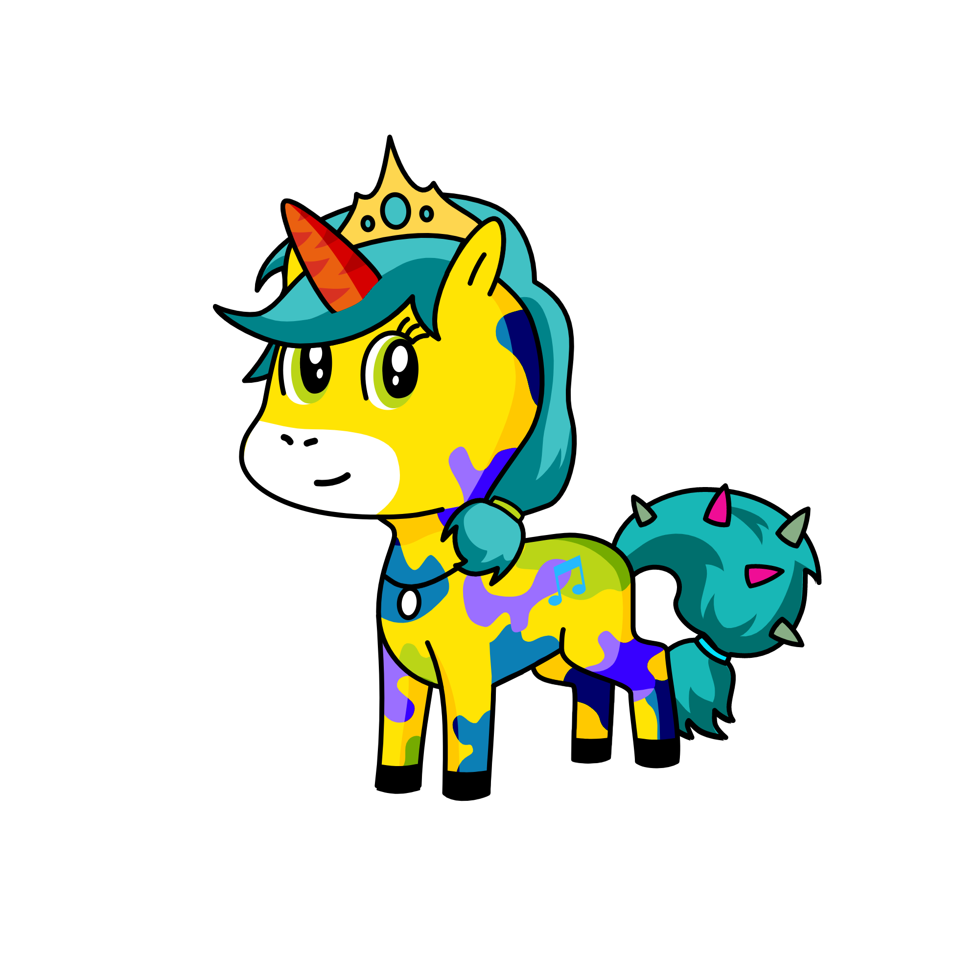 Arcadia, the unicorn