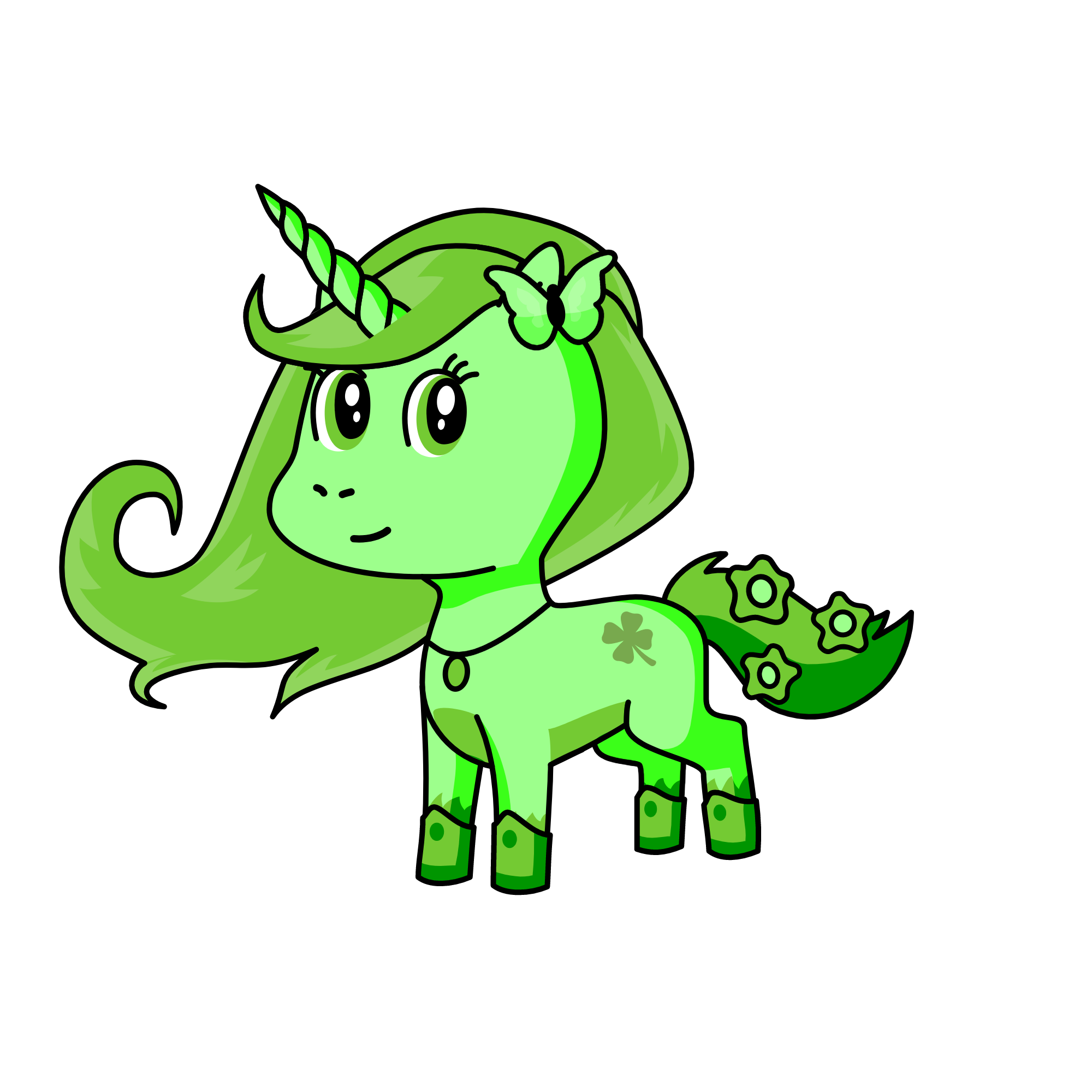 Laurel, the unicorn