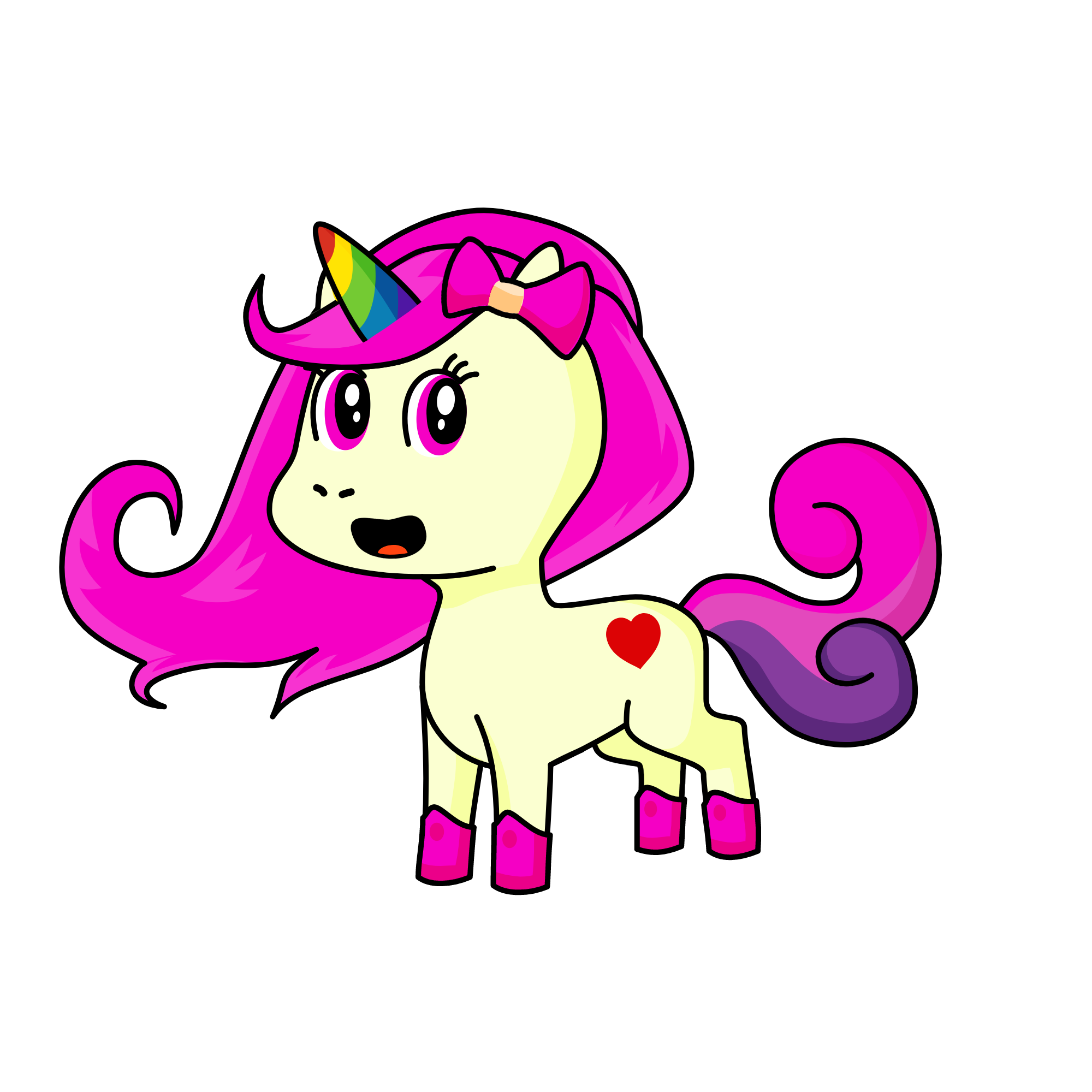 Person (Human) Bella, the unicorn
