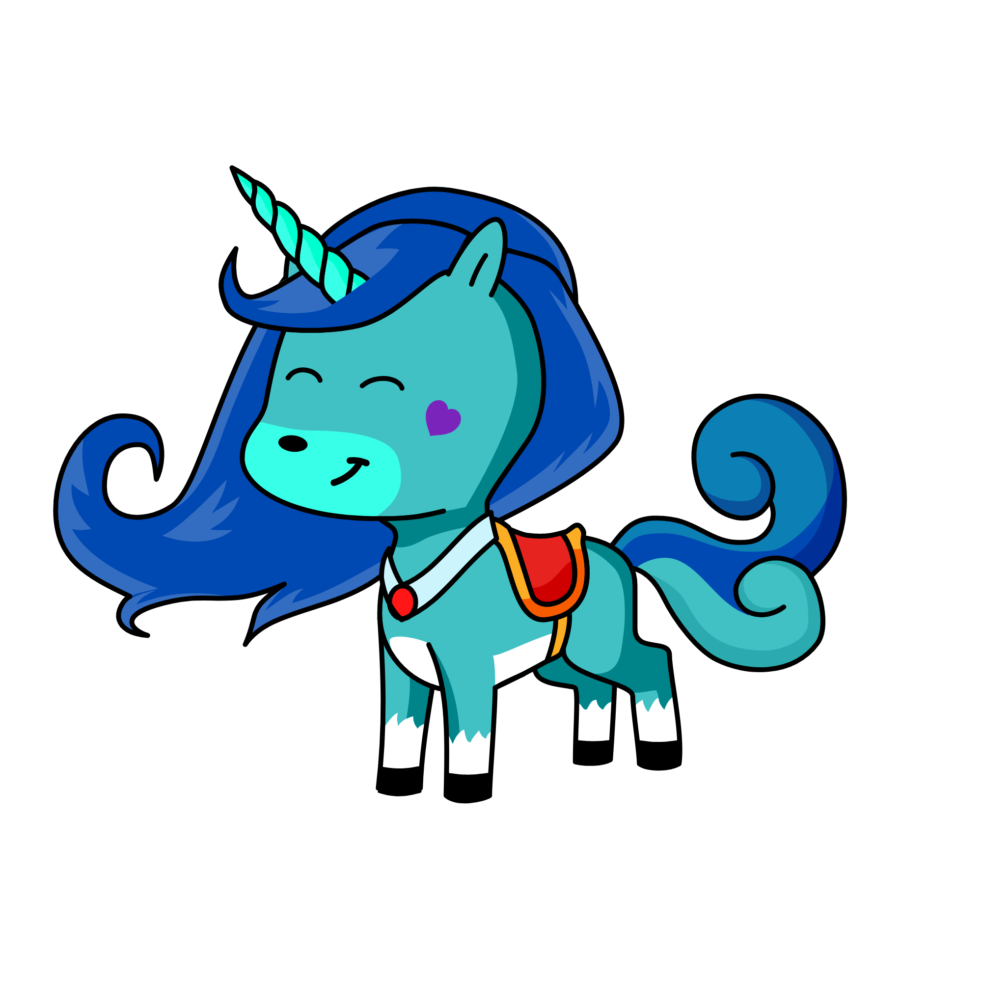 Wave, the unicorn