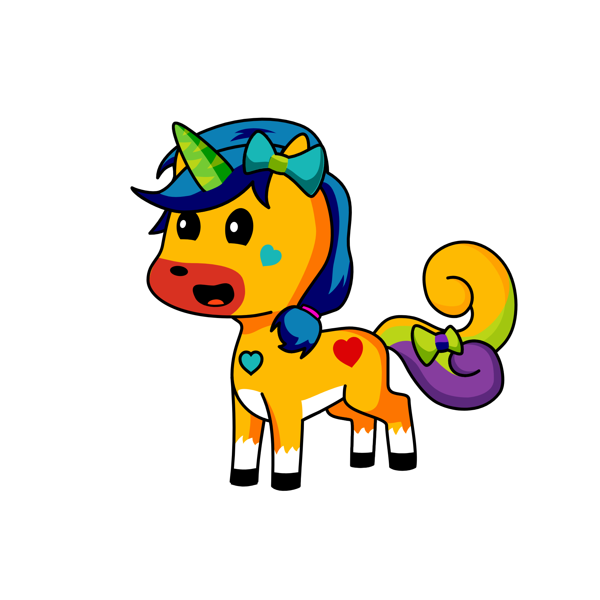 hey!, the unicorn