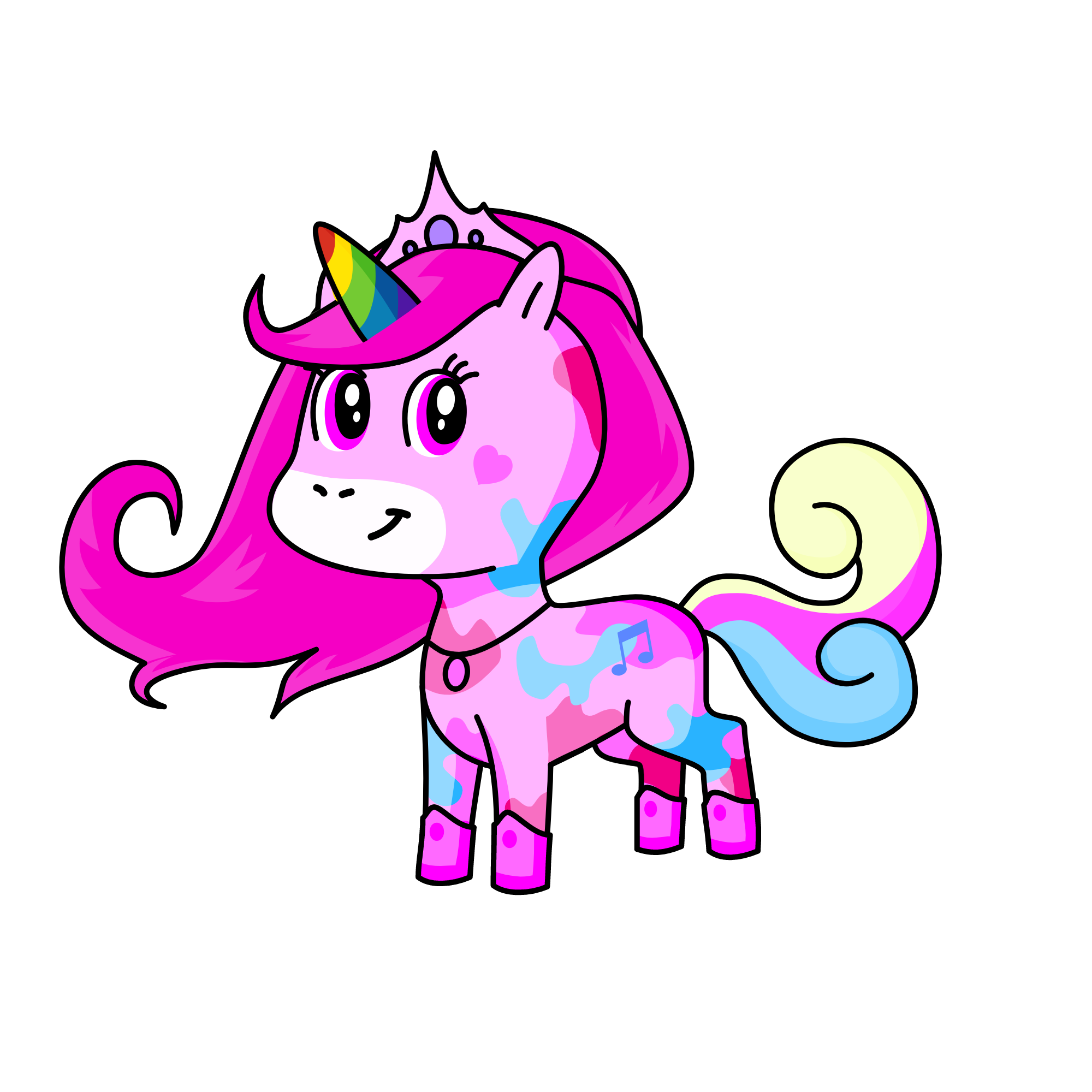 Calista, the unicorn