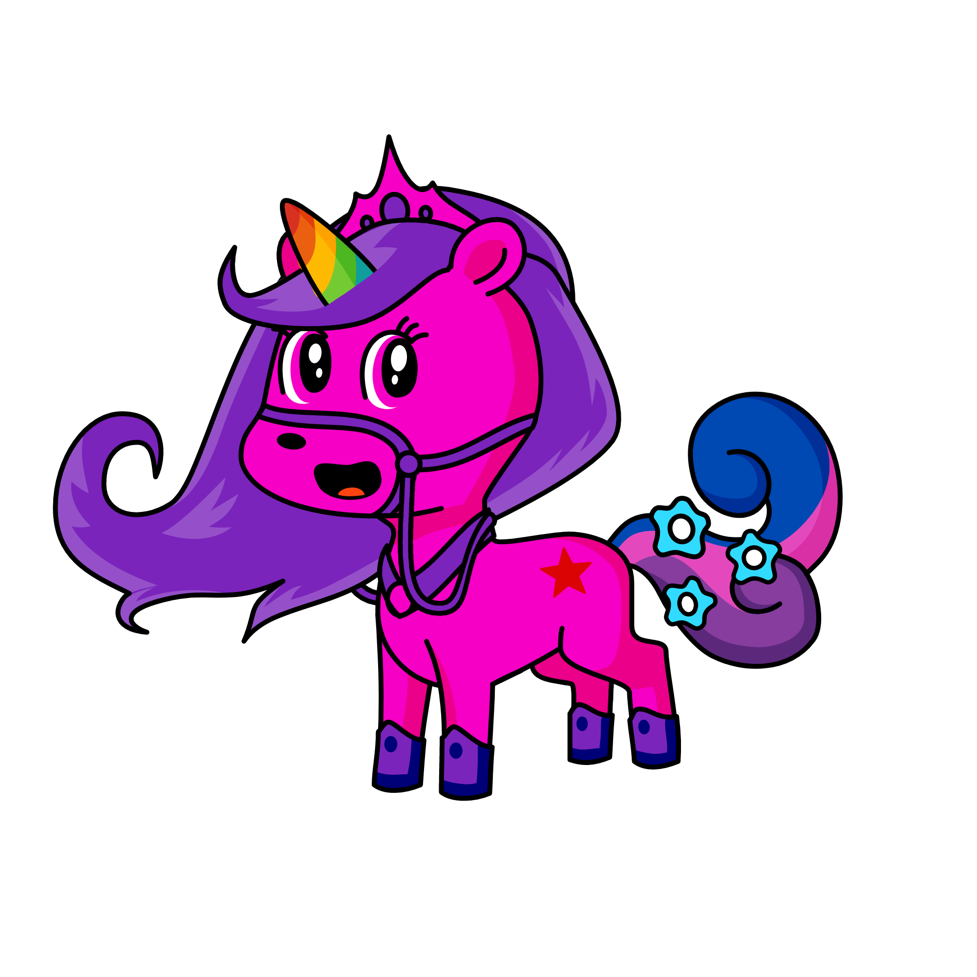 fancey nancey, the unicorn