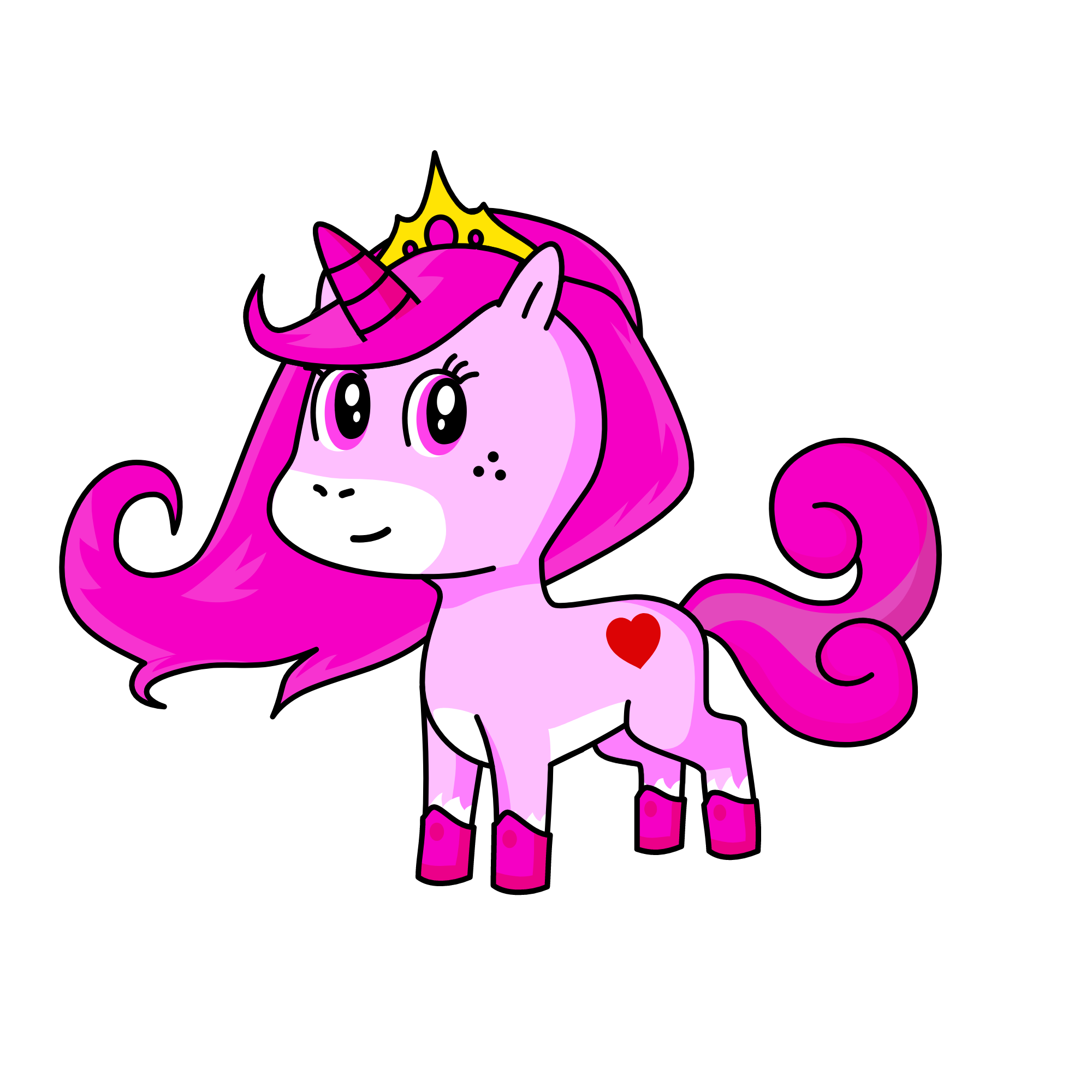 Queen, the unicorn