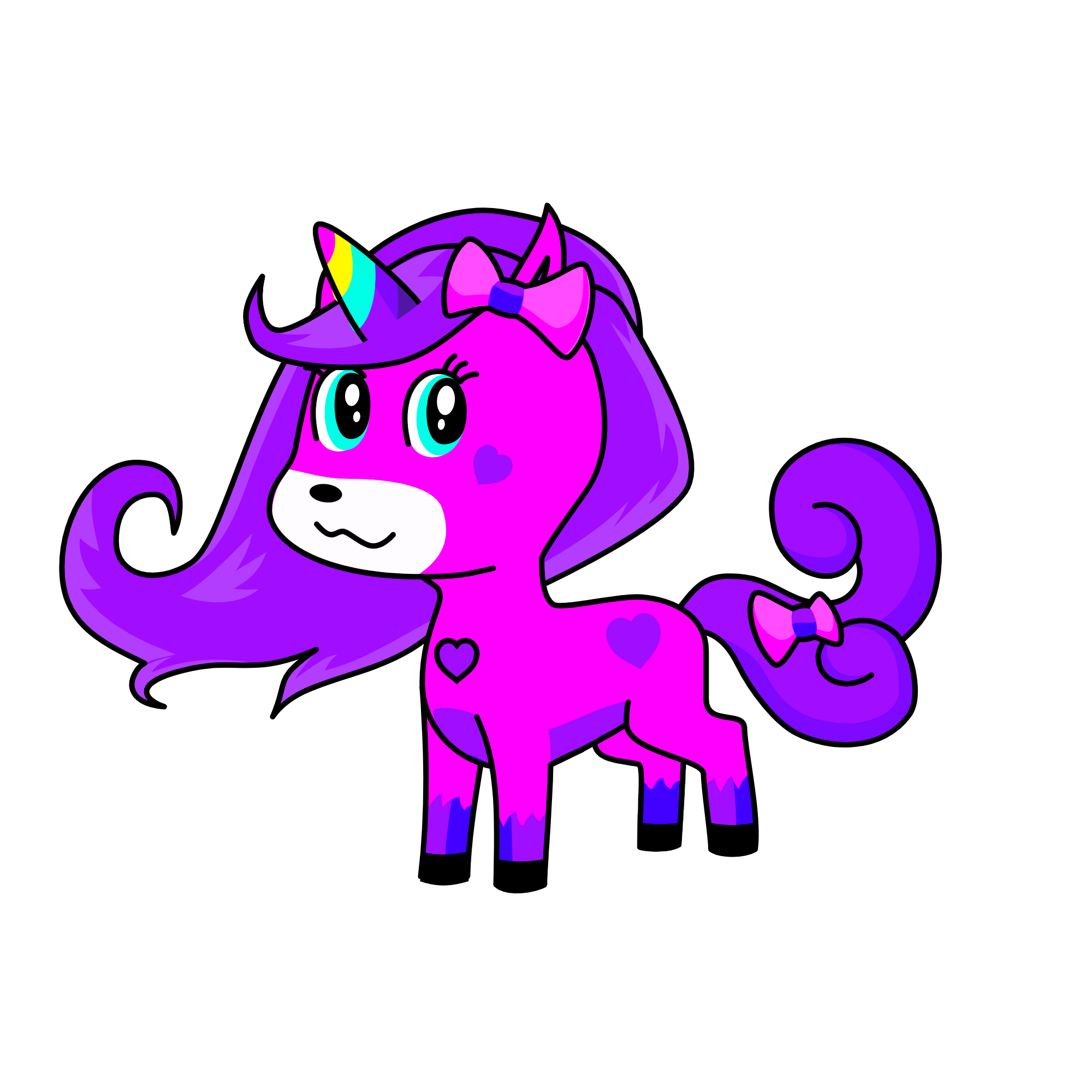 Unikitty, the unicorn