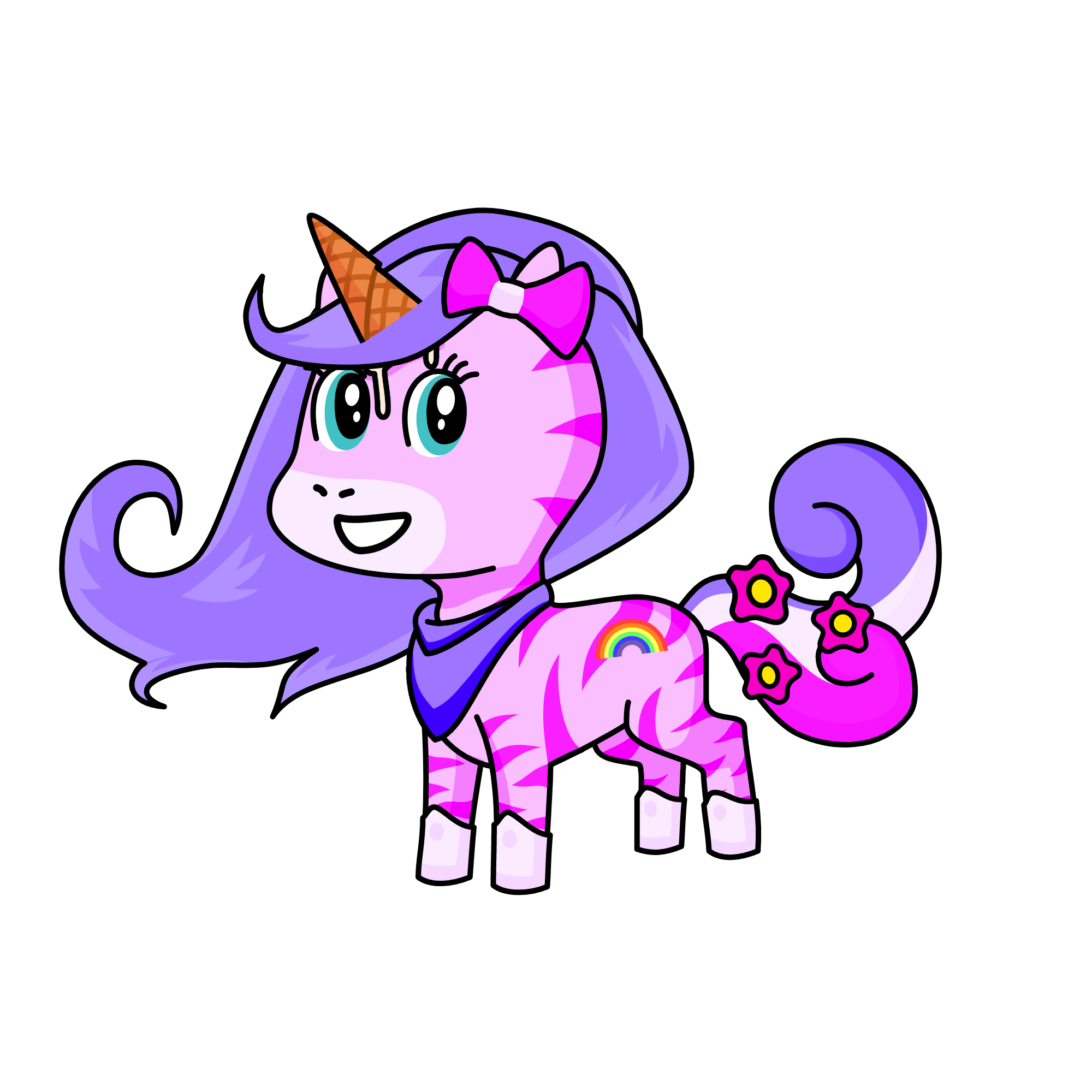 strawberry, the unicorn