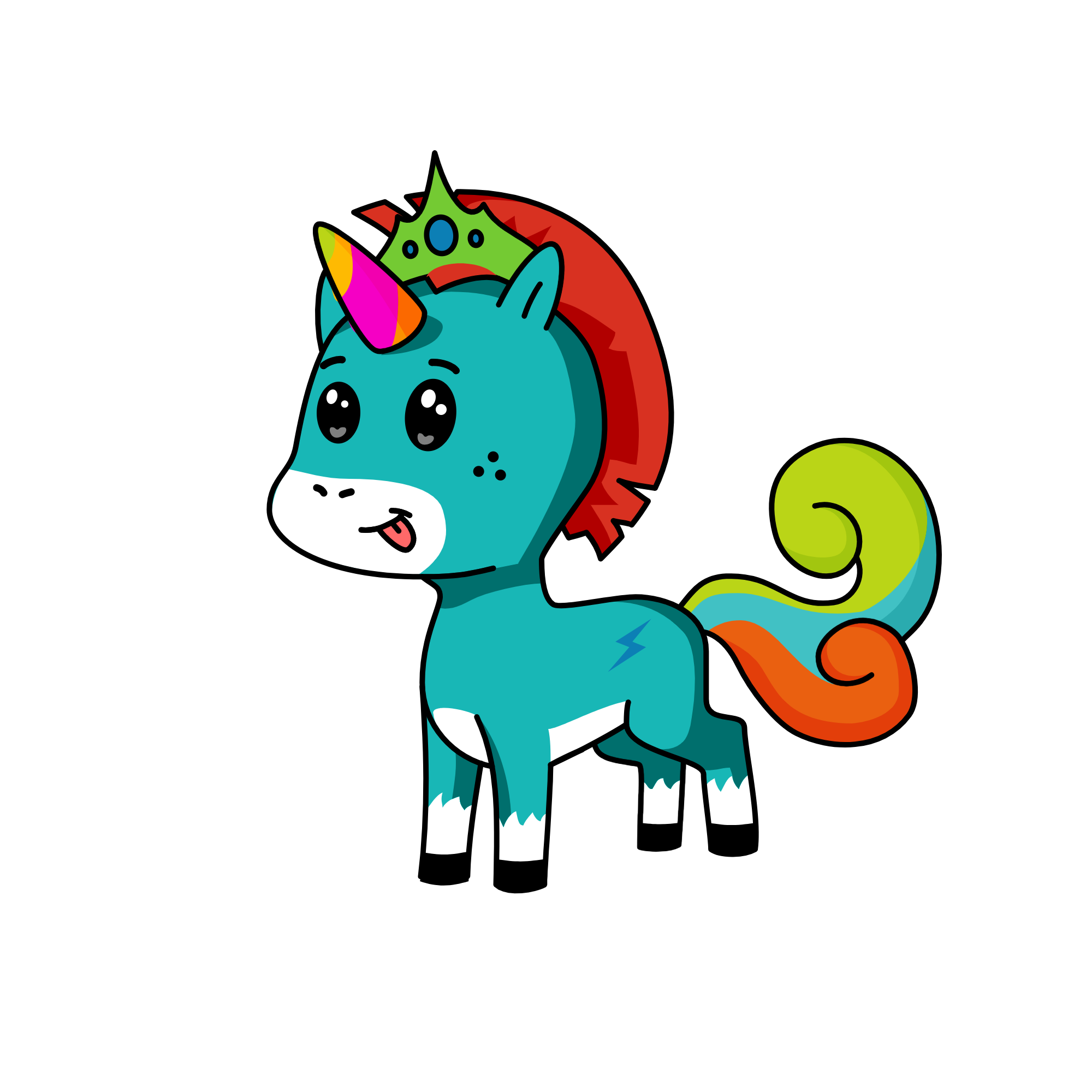 ., the unicorn