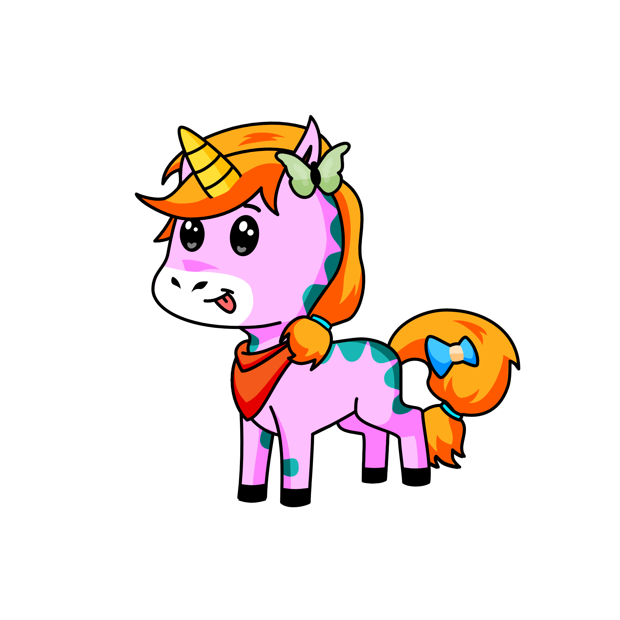 Butterfly, the unicorn