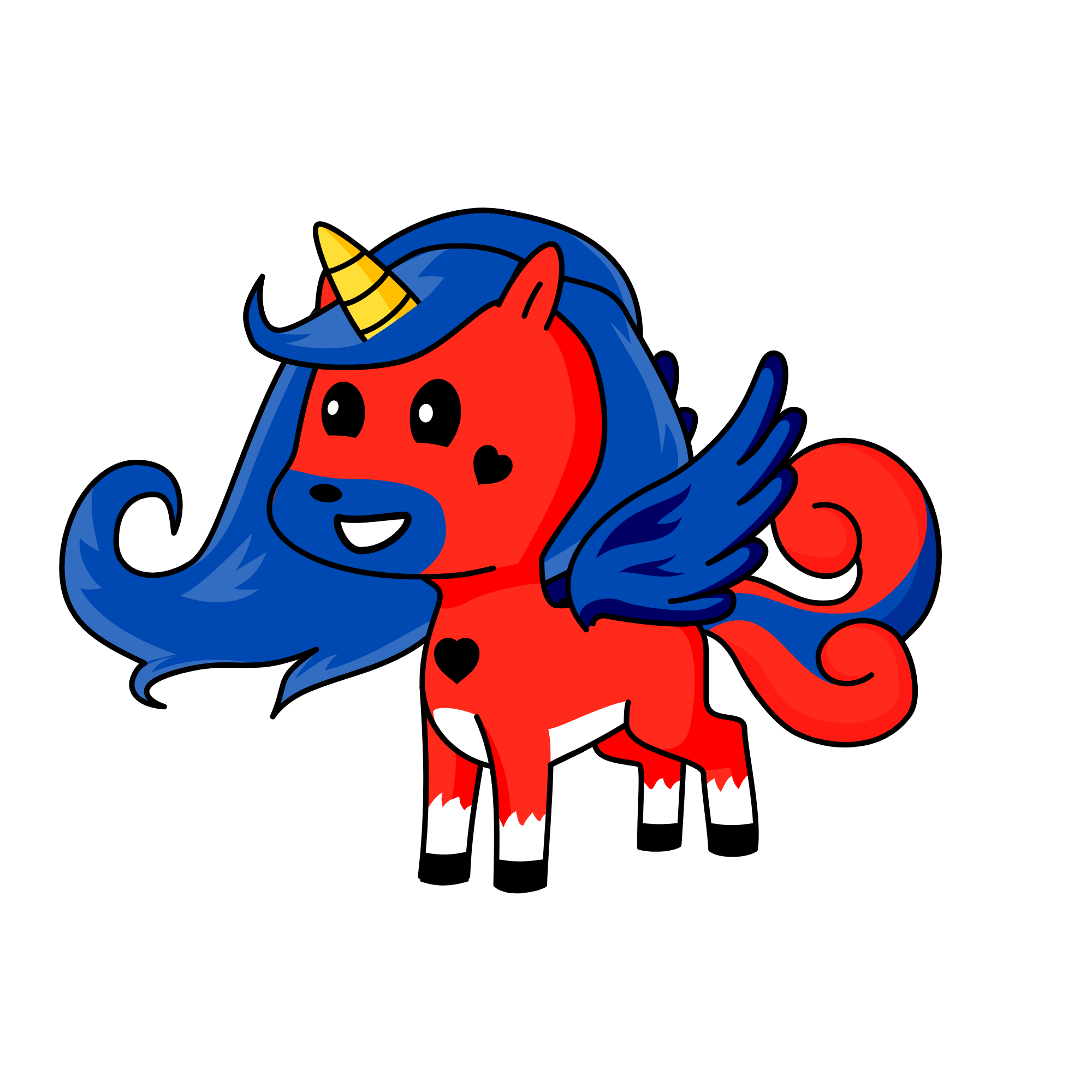 Harley, the unicorn