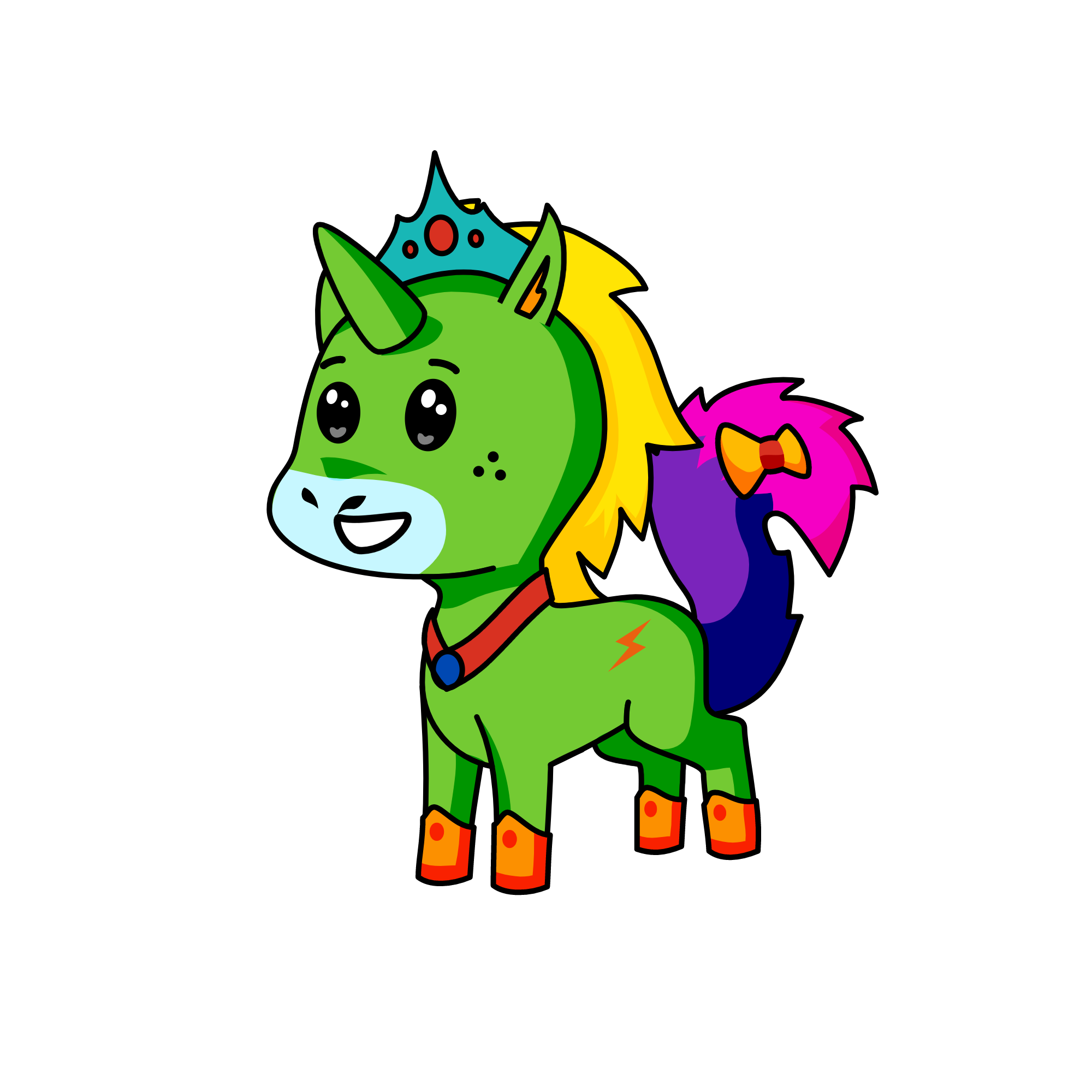 Beauty, the unicorn