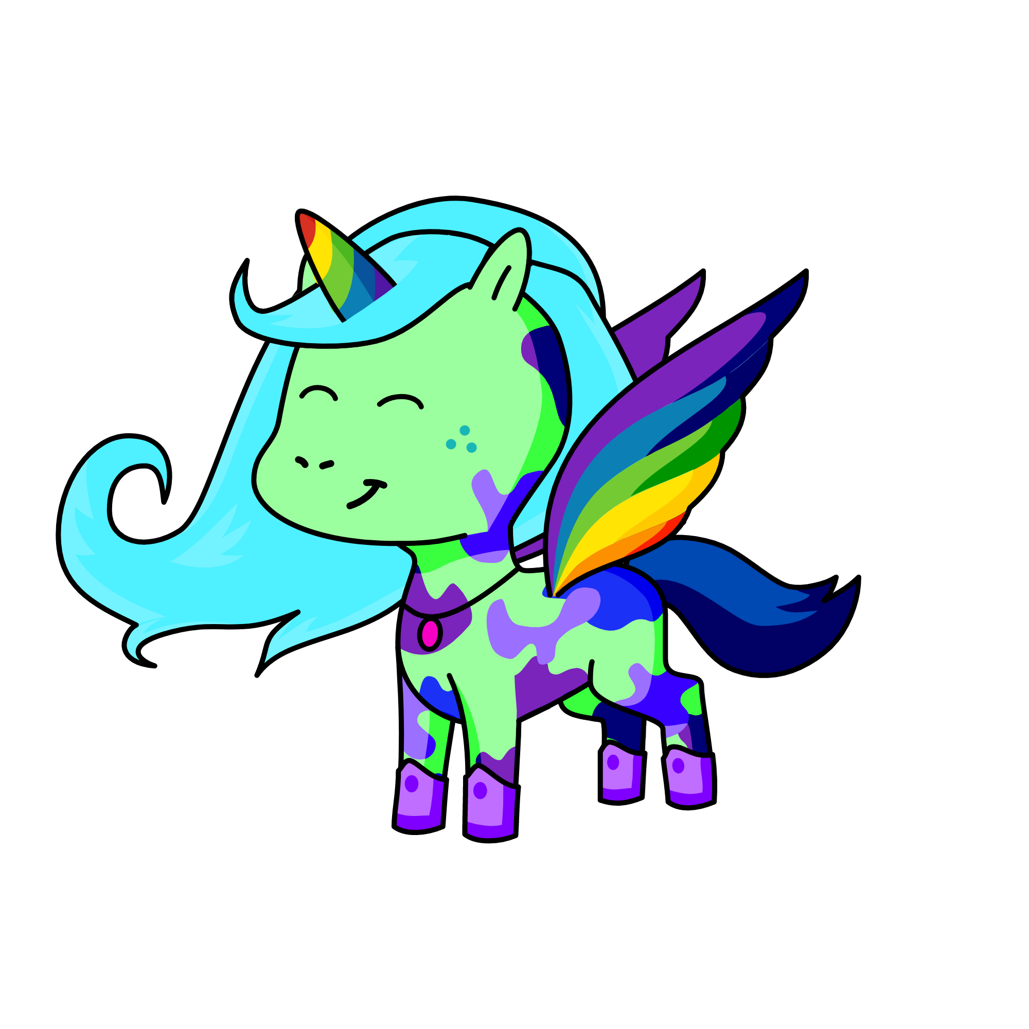 Ginny, the unicorn