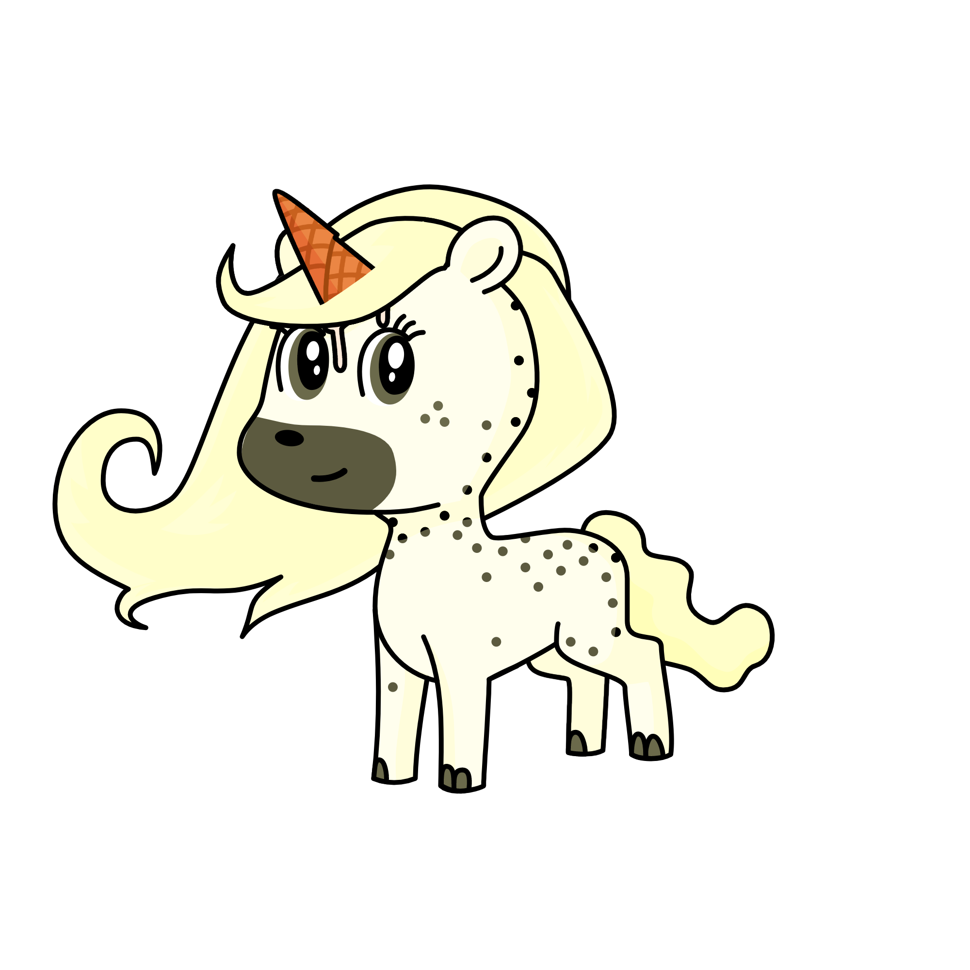Cookie Icecream , the unicorn