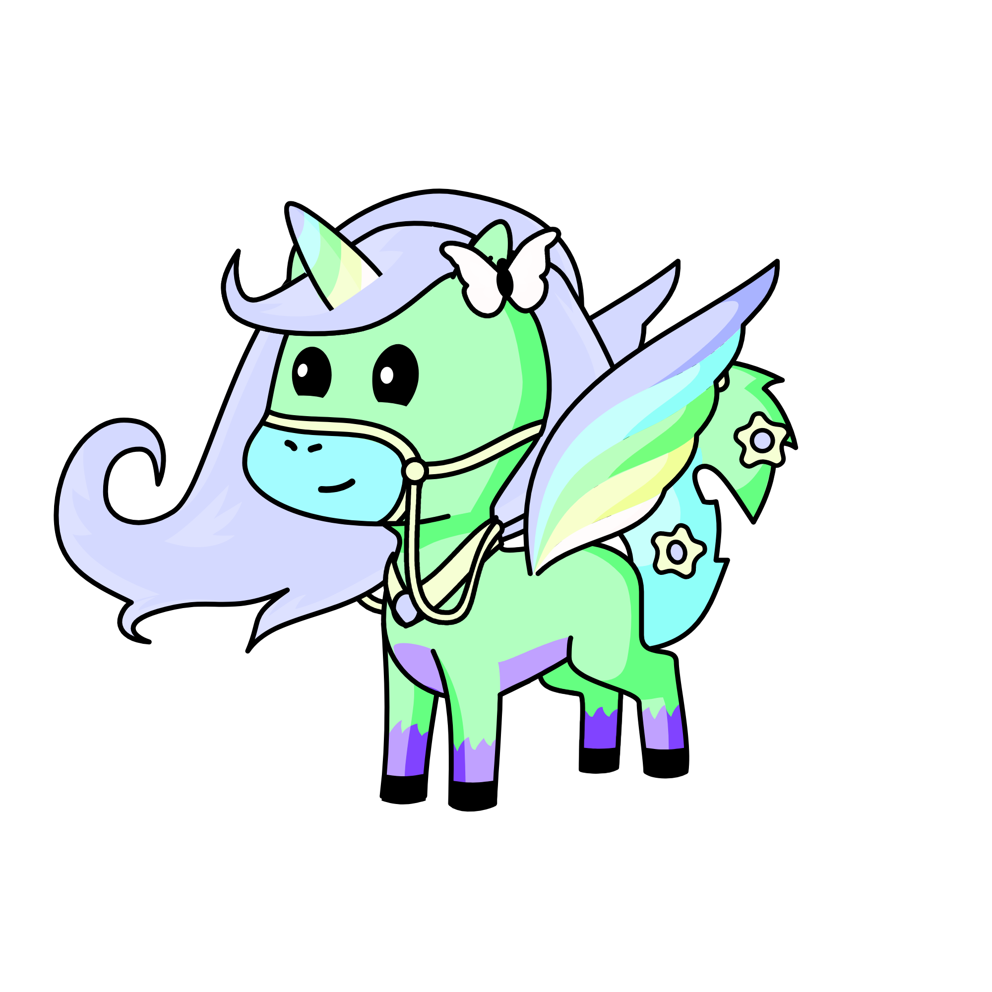 midnight moondancer, the unicorn