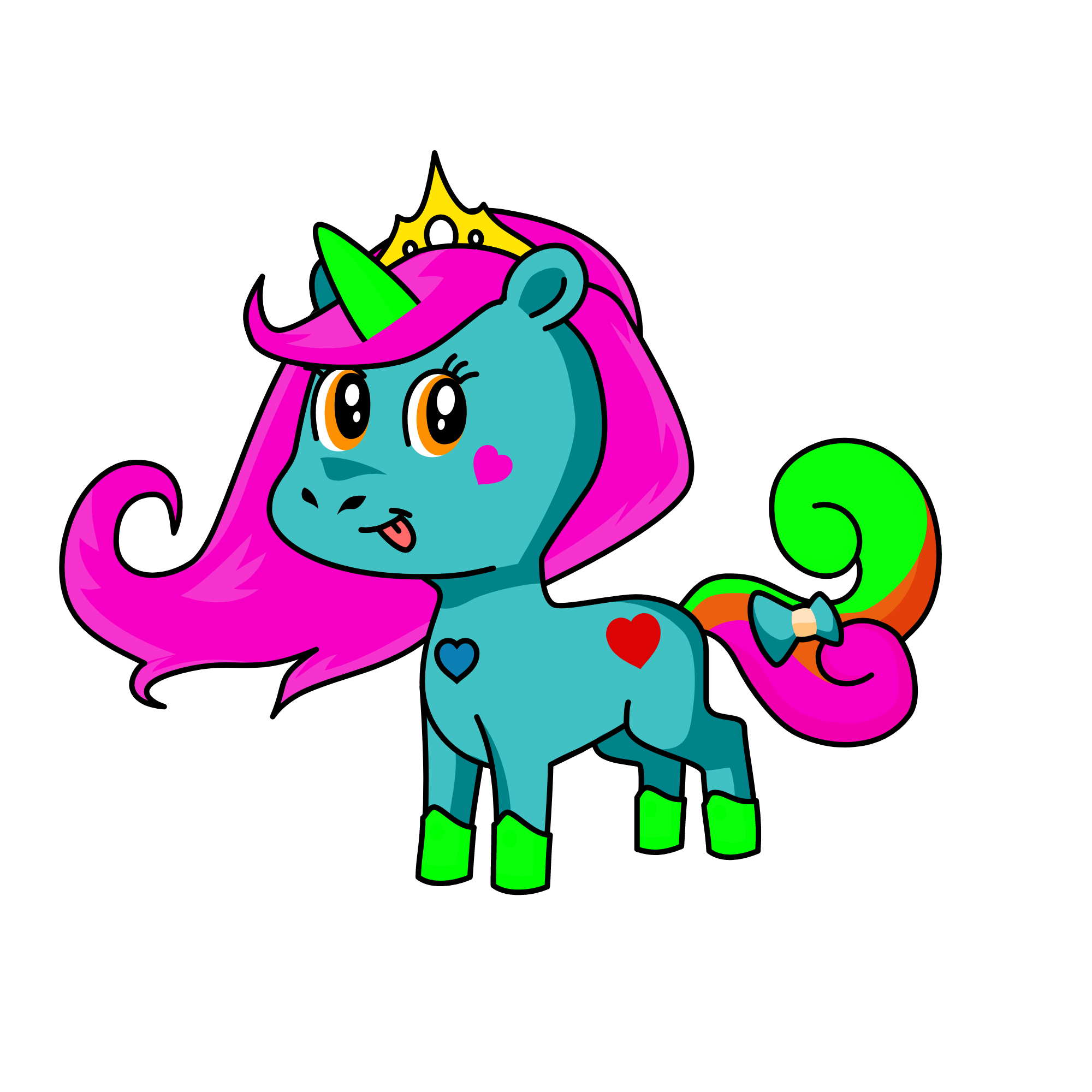 heart of hero, the unicorn