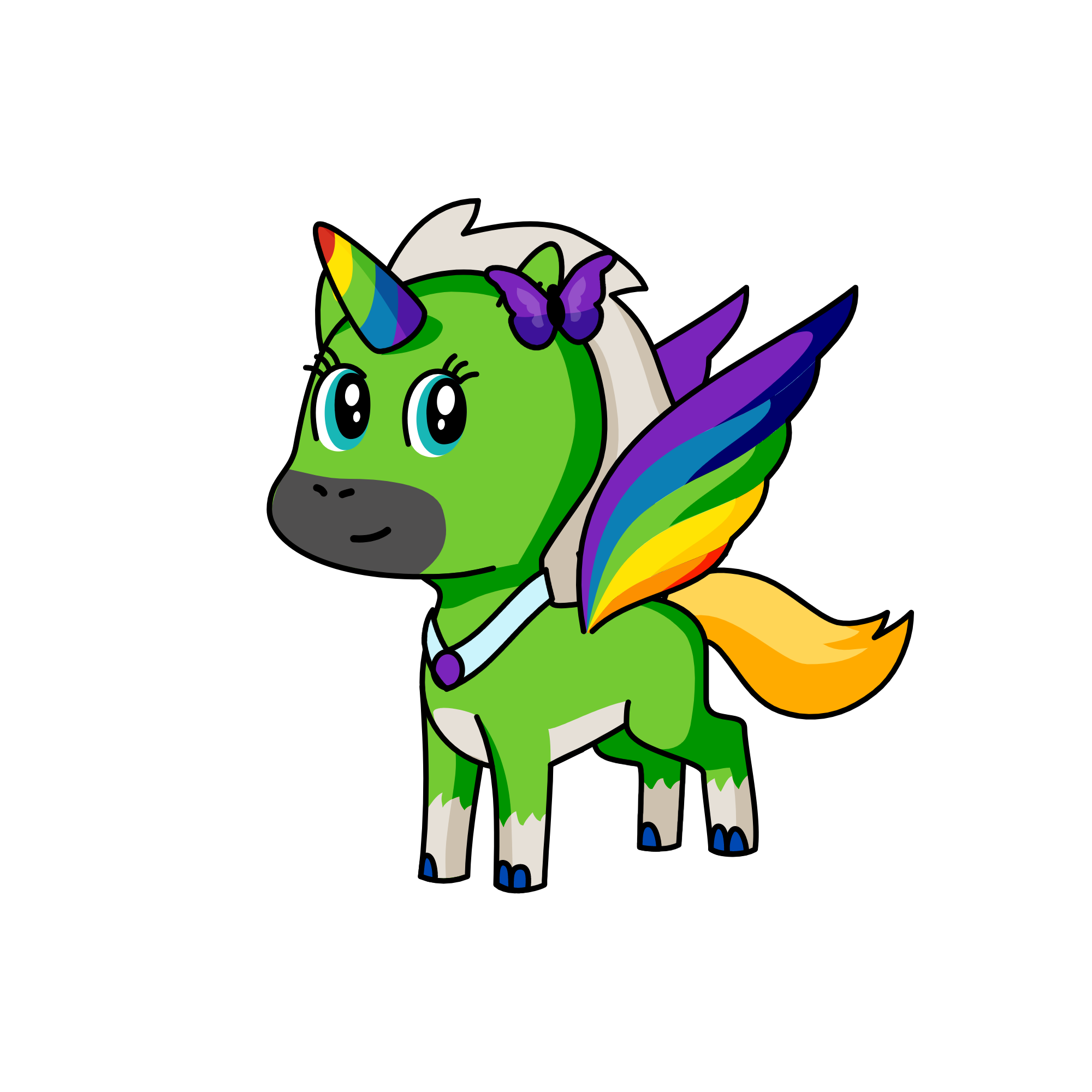 pastito verde, the unicorn