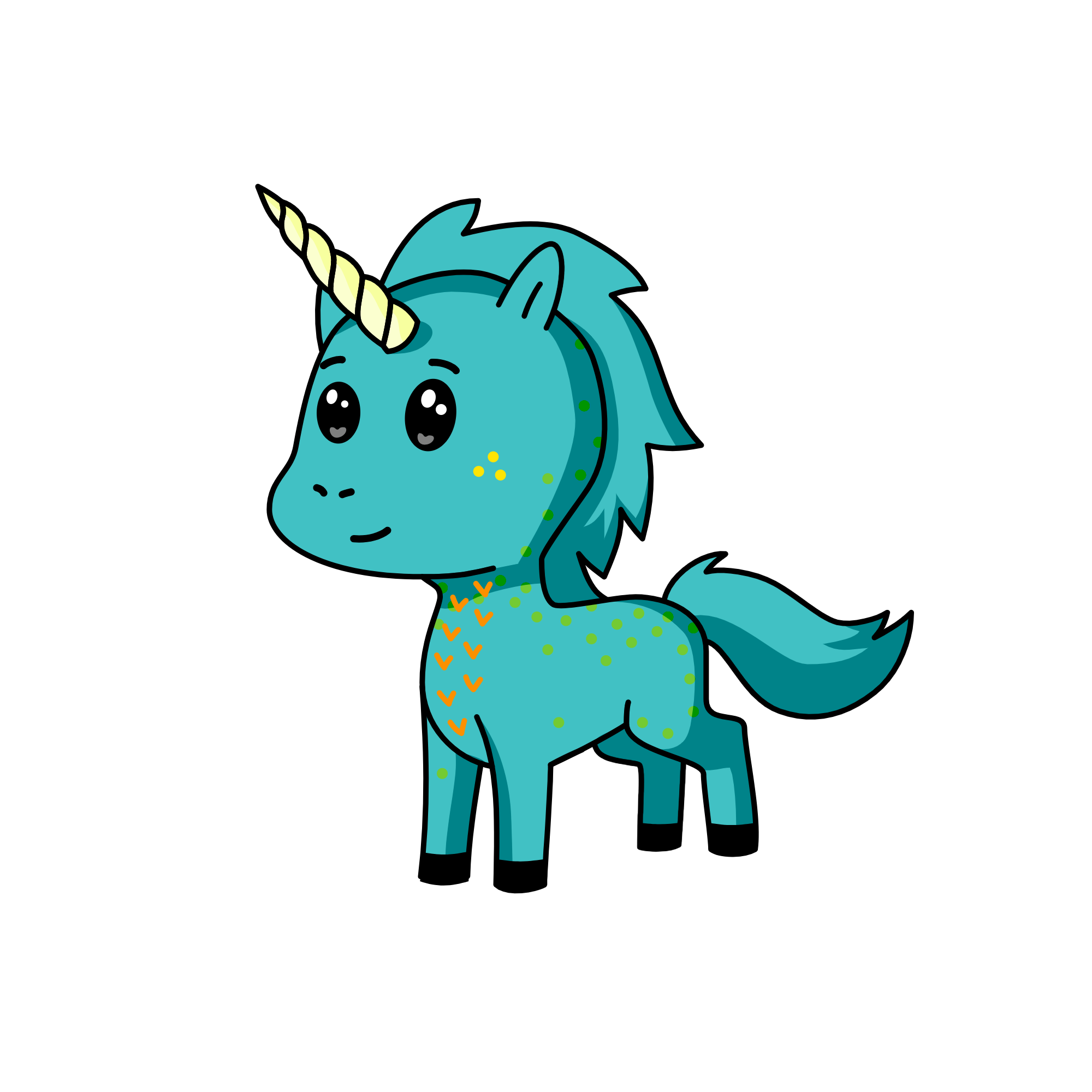 I tried durp, the unicorn