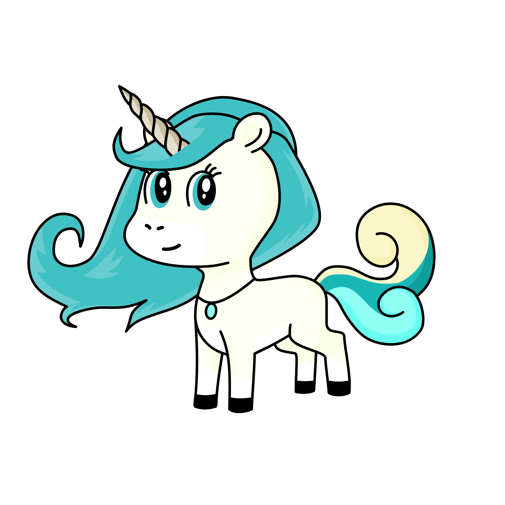 Sea Foam, the unicorn