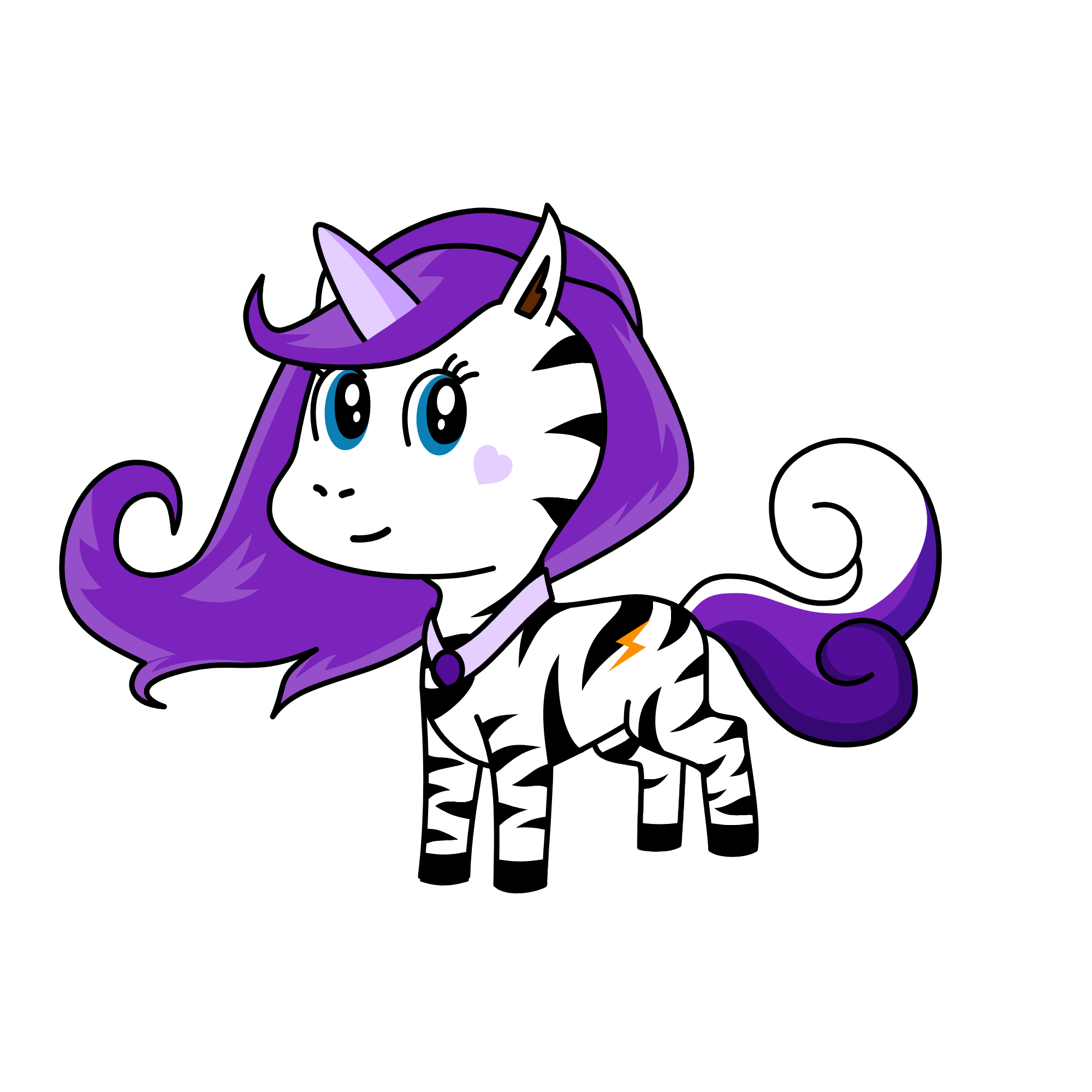 Zaya, the unicorn