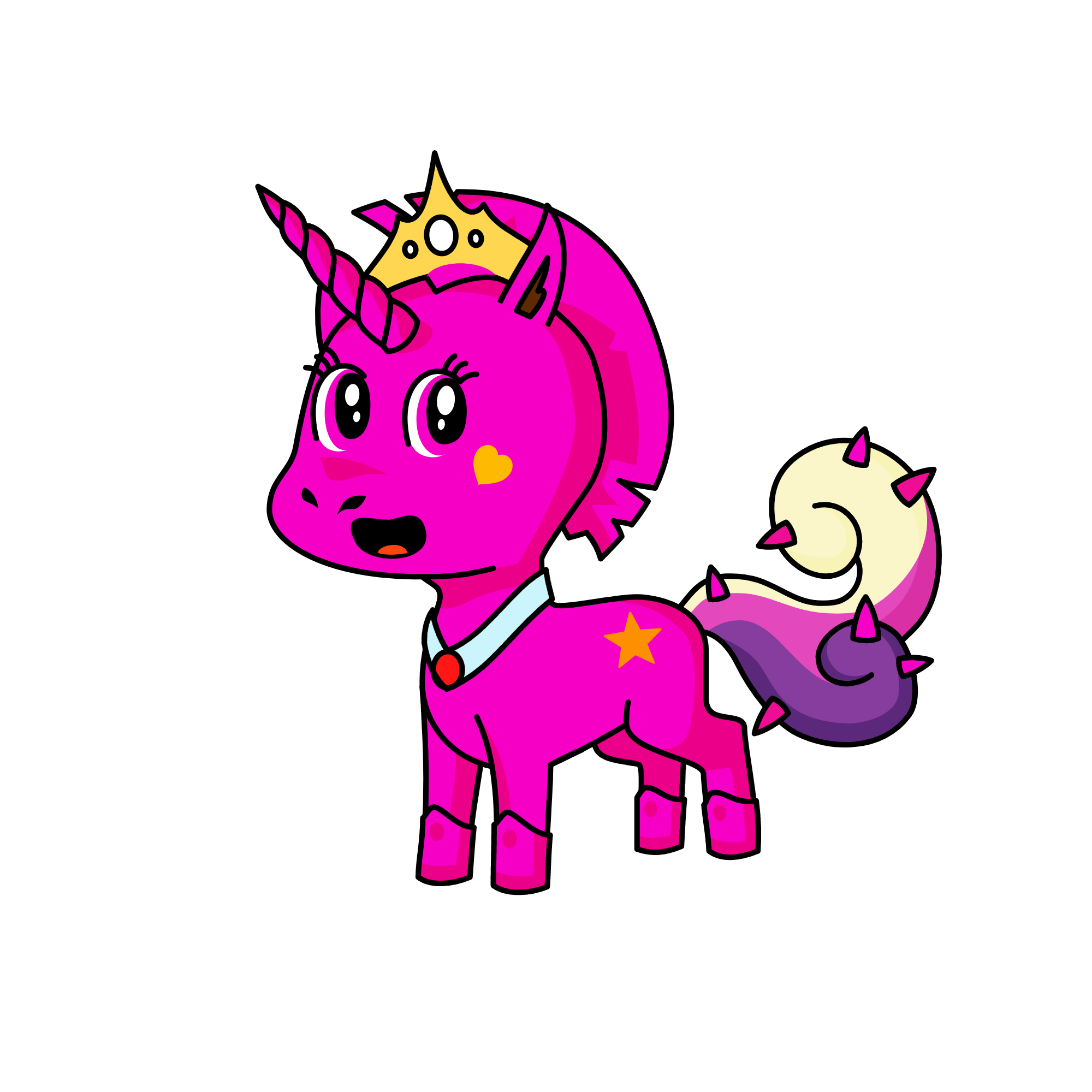 Scarlett, the unicorn