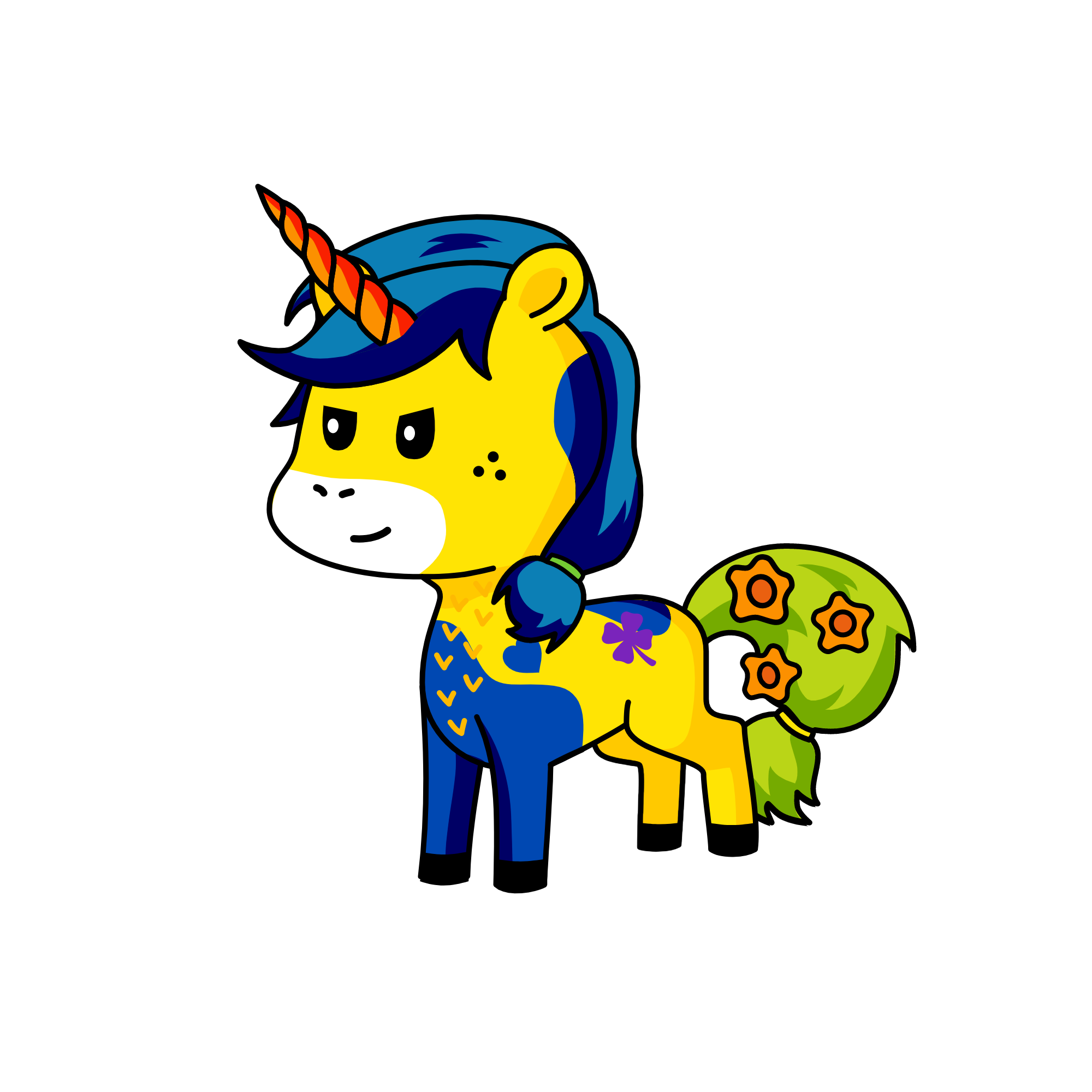 poop, the unicorn