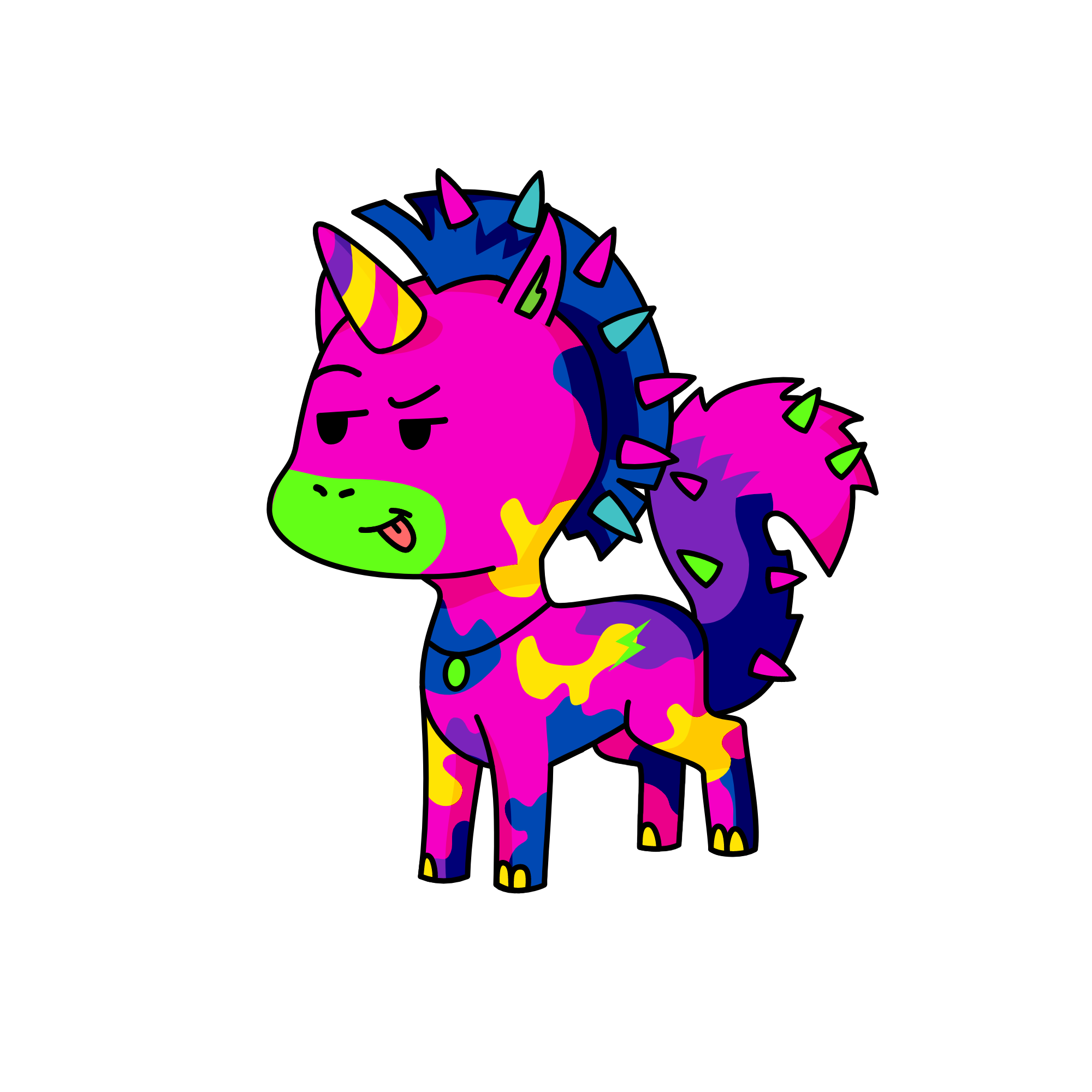 Boogles Jr, the unicorn