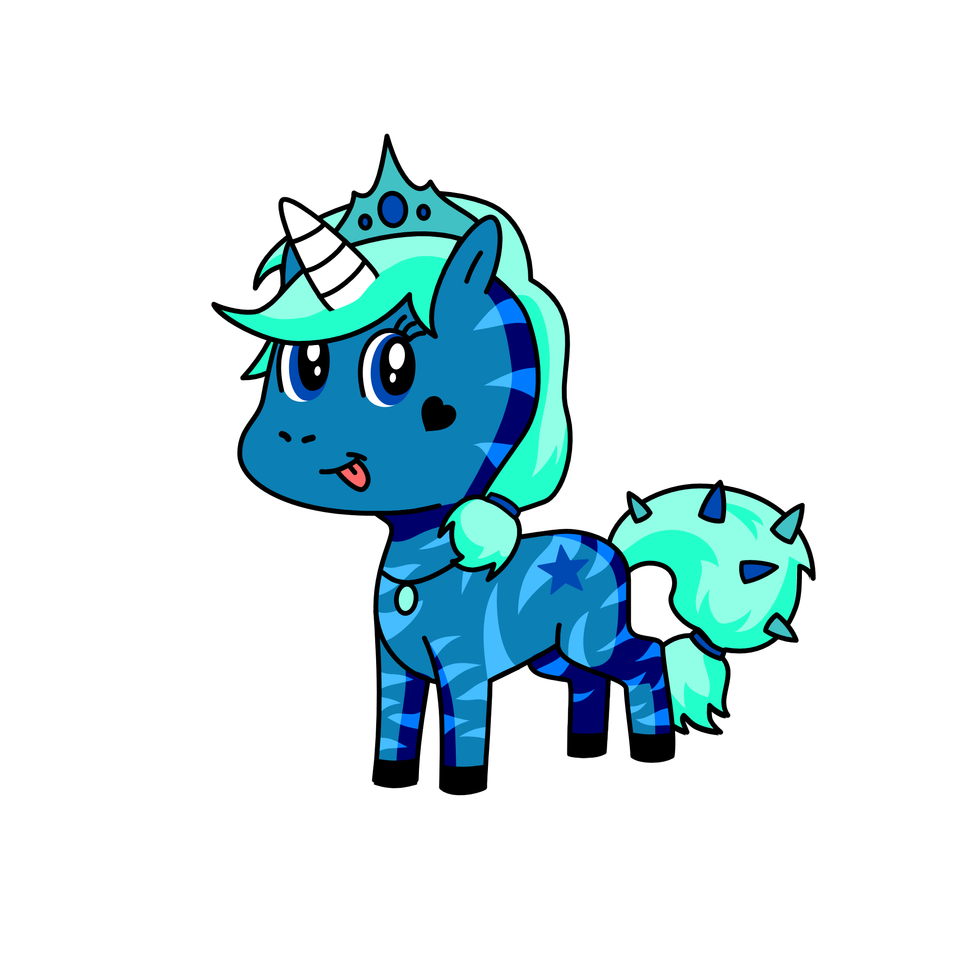 Ice, the unicorn