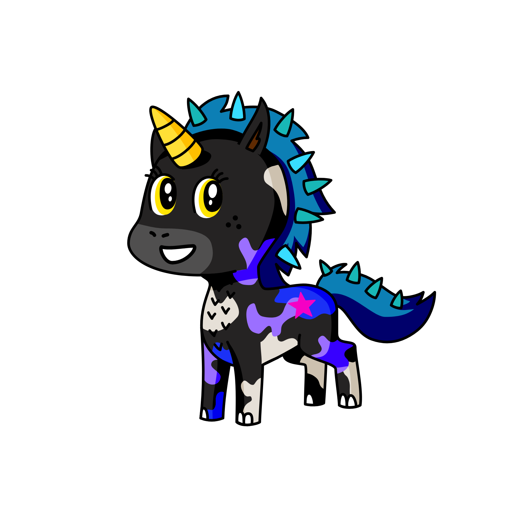 Royce the third, the unicorn
