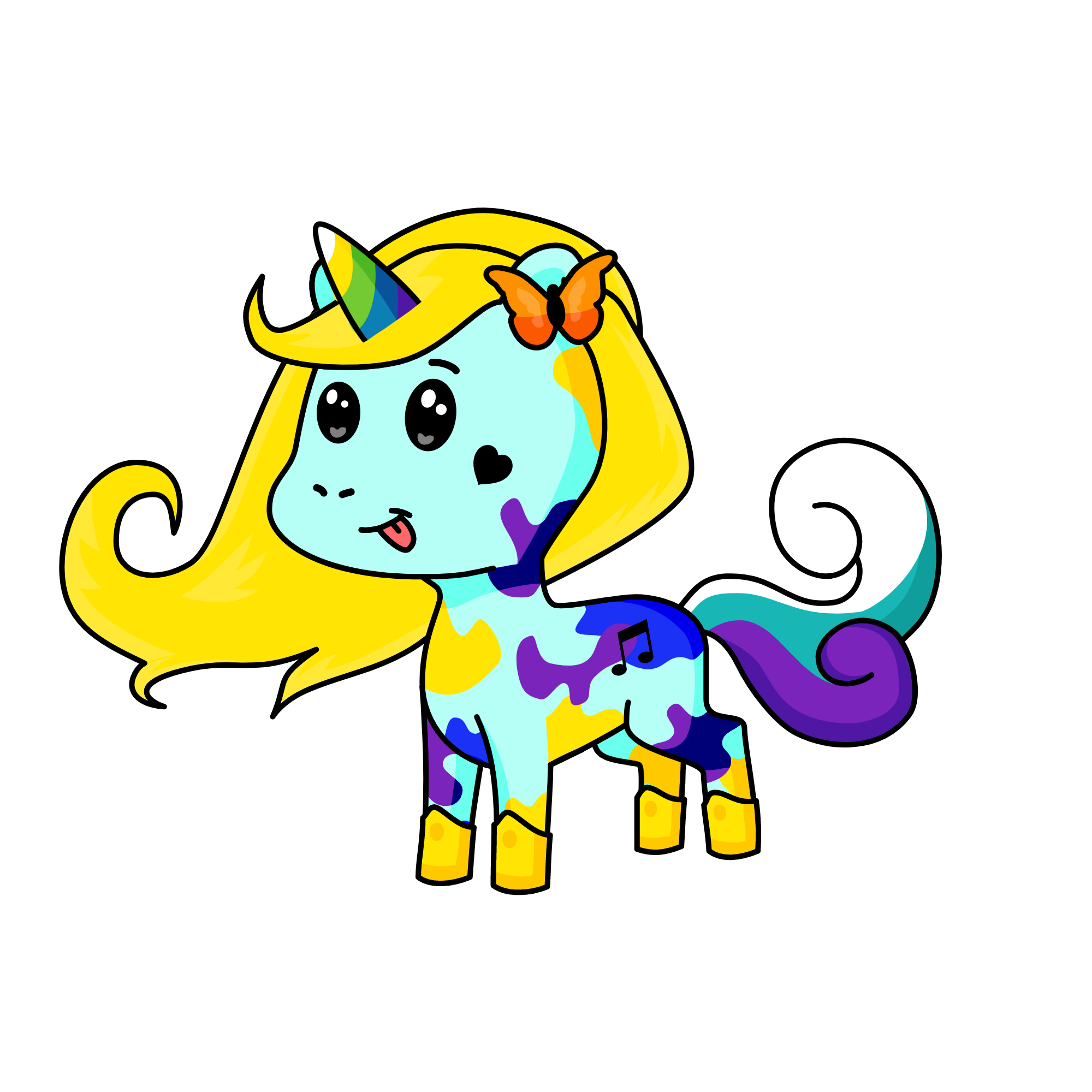 Ash, the unicorn