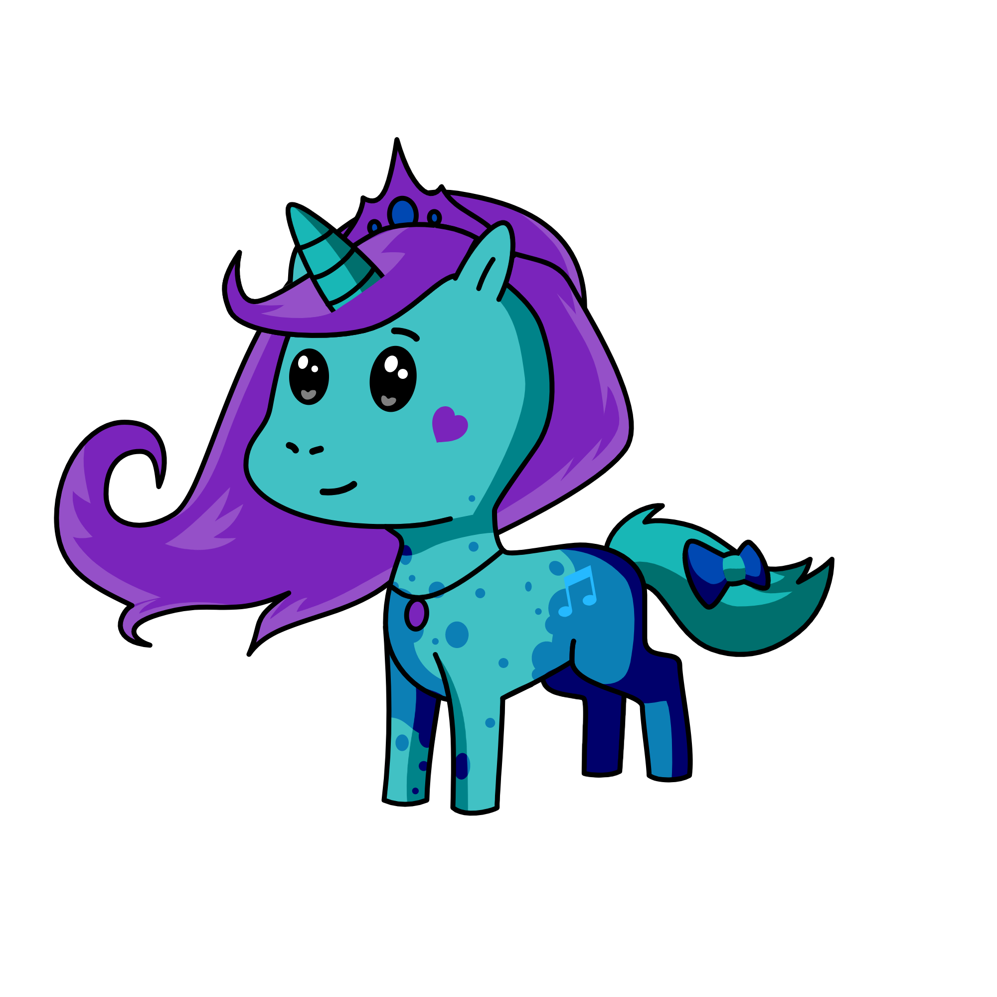 Twilight, the unicorn