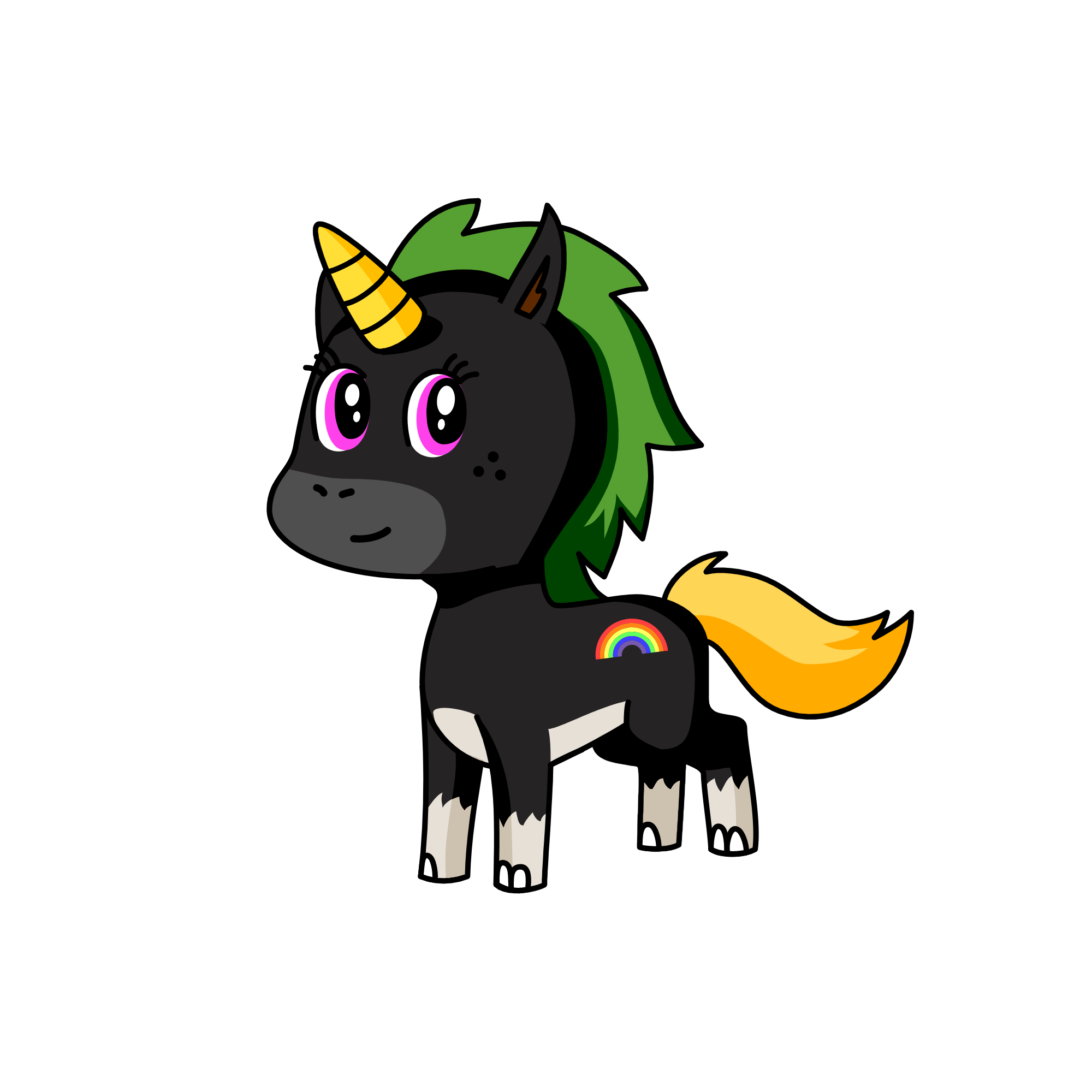 Cutie pie, the unicorn