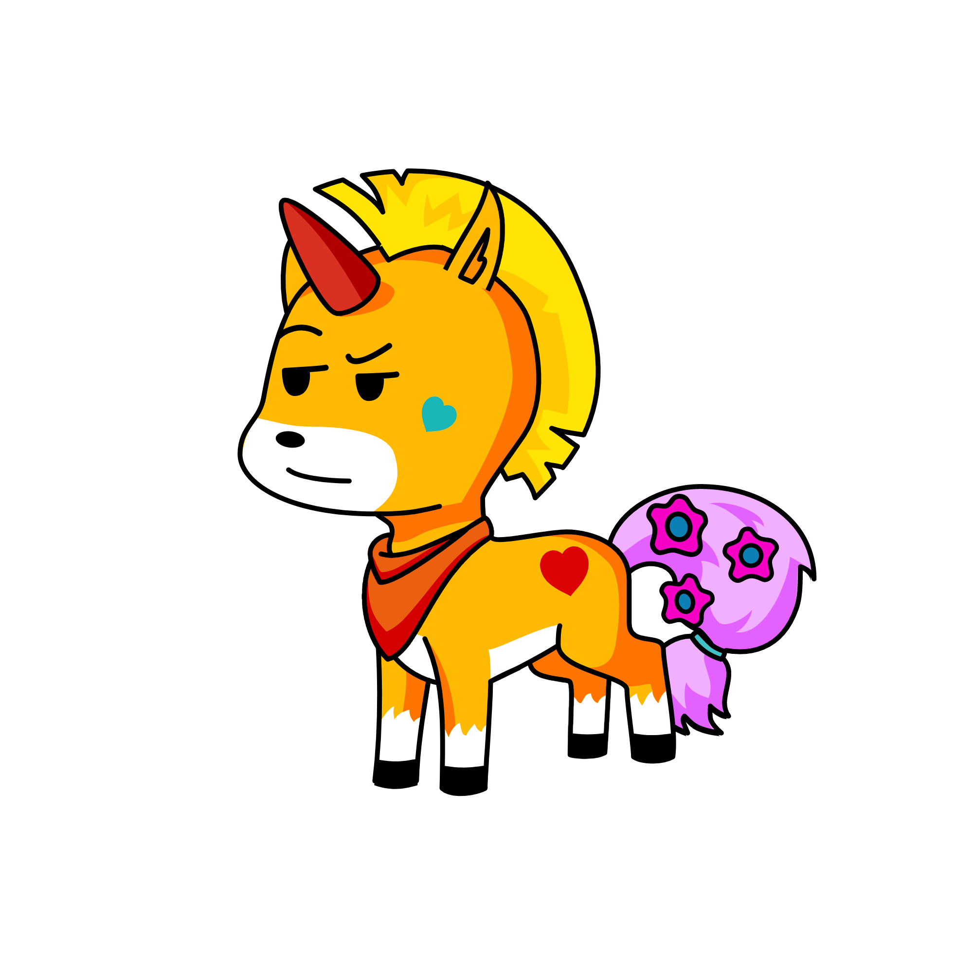 badddddddd boy, the unicorn