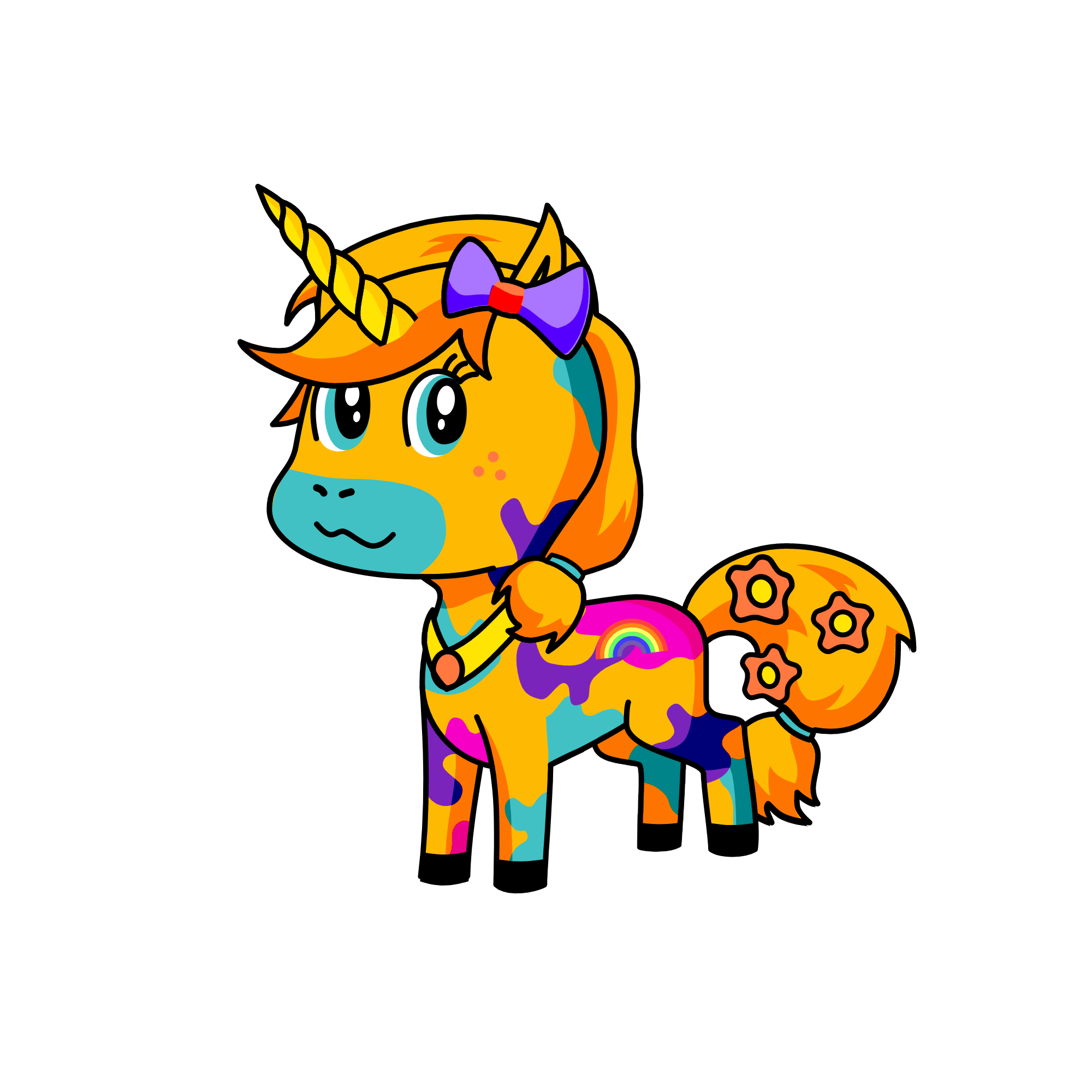 Lizzy Bell, the unicorn
