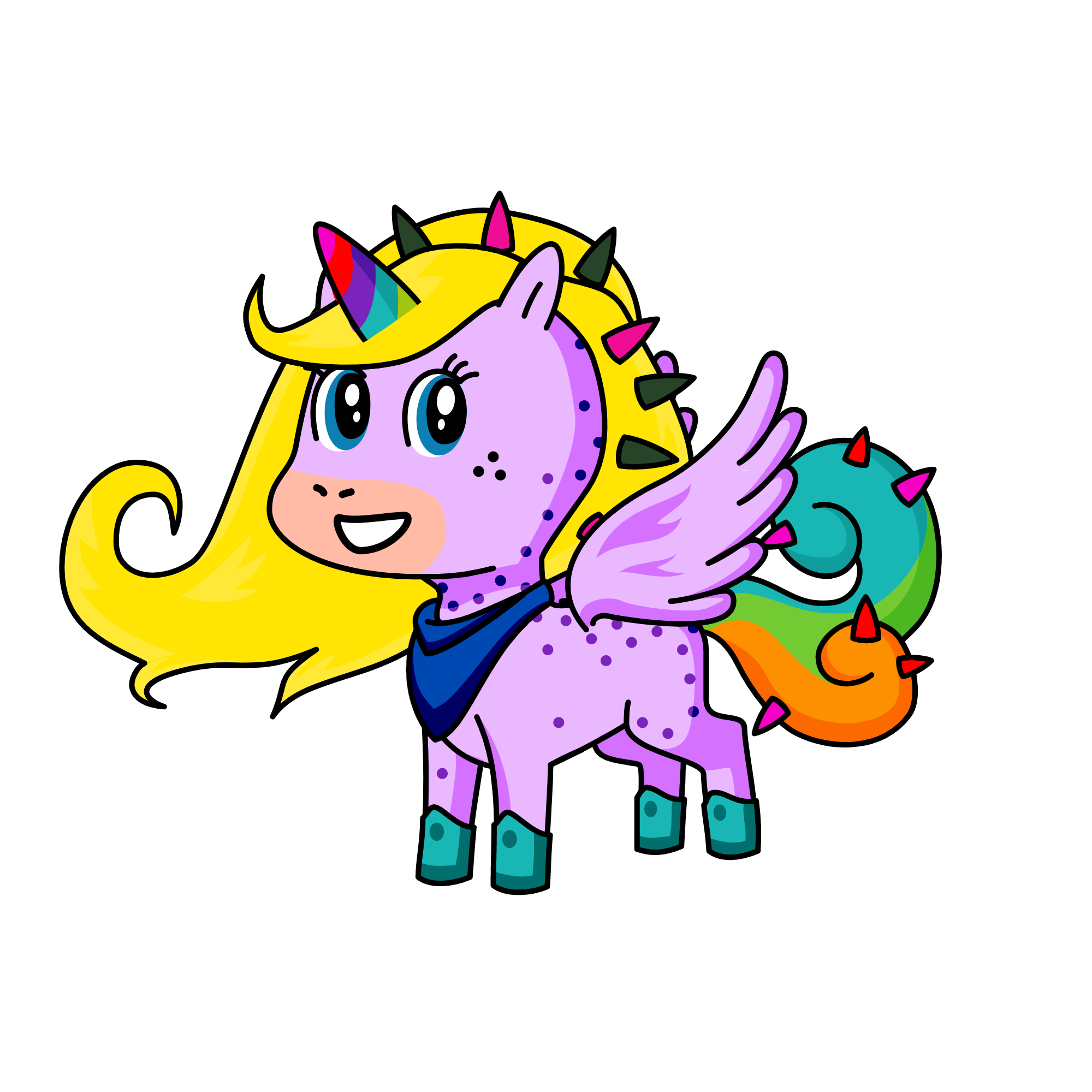 flora, the unicorn