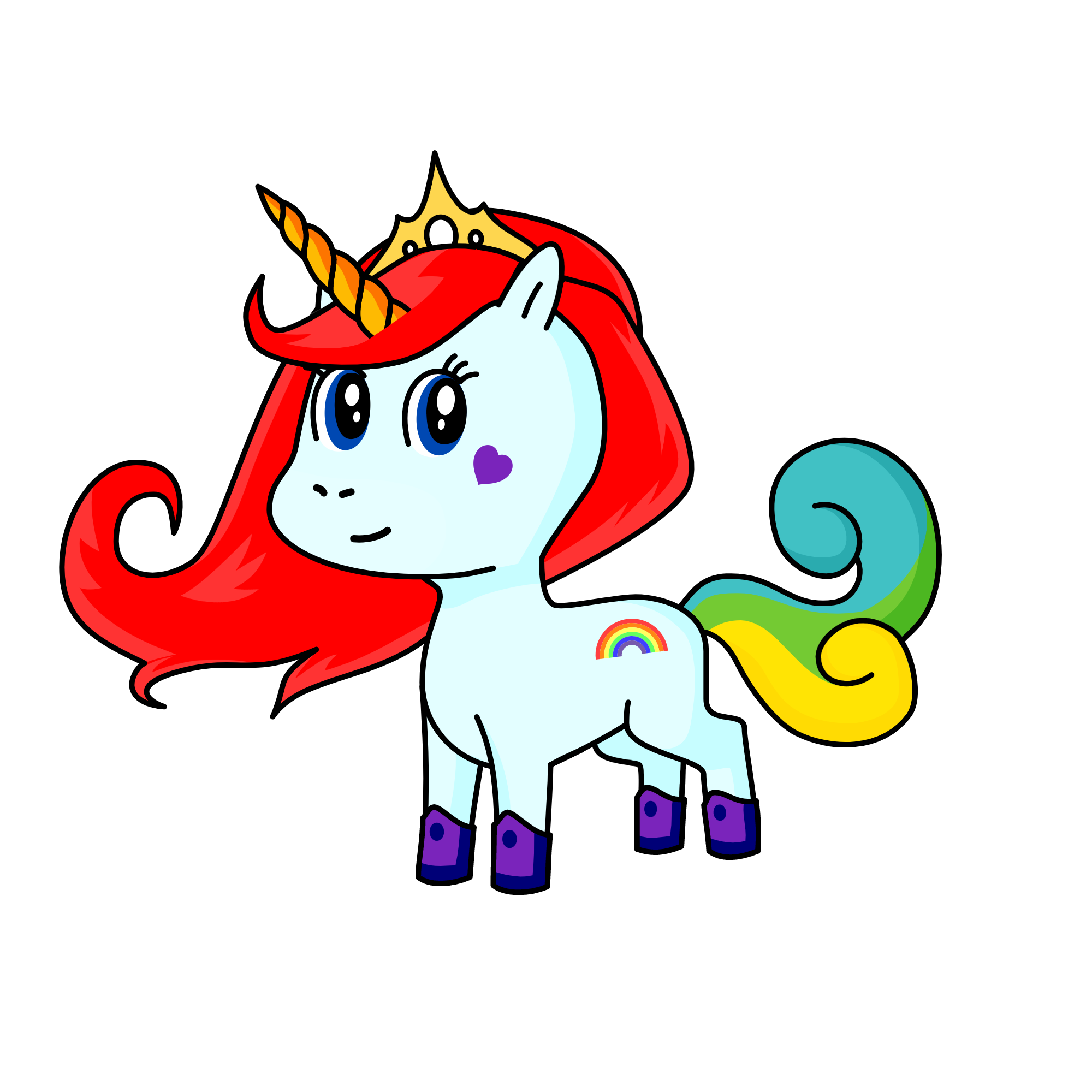 Prenses, the unicorn