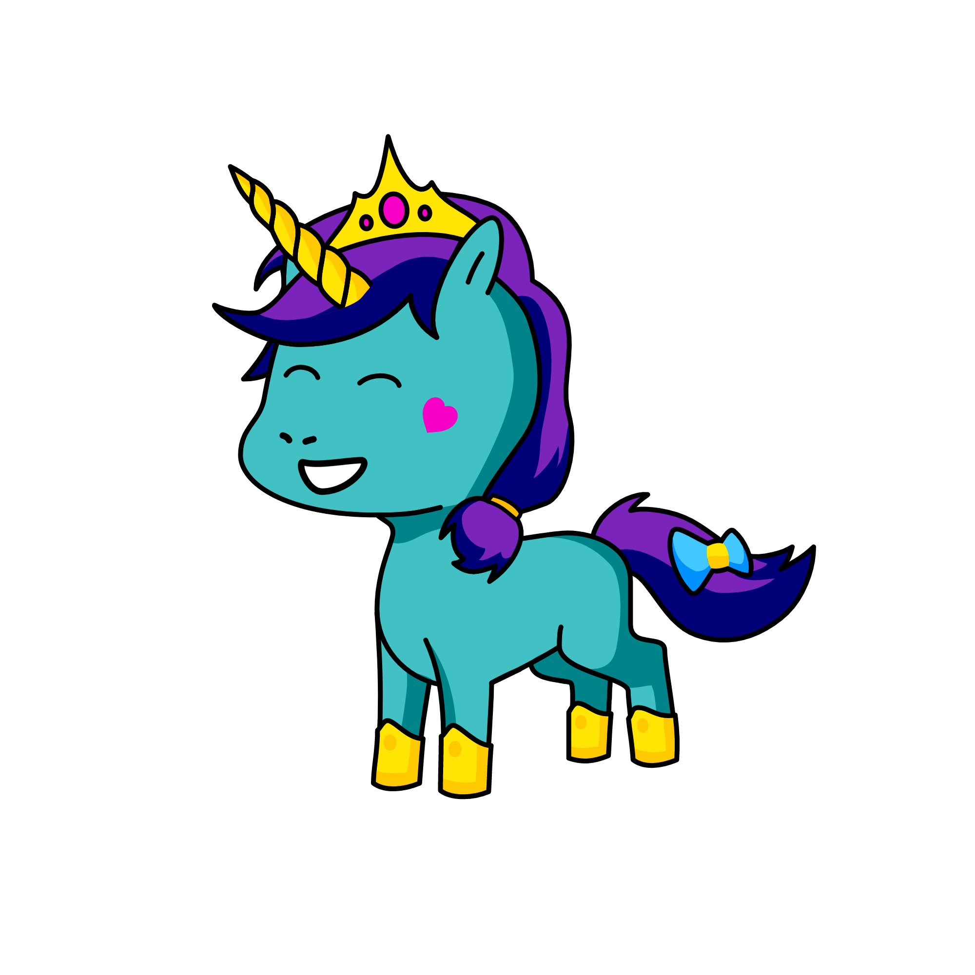 galaxy, the unicorn