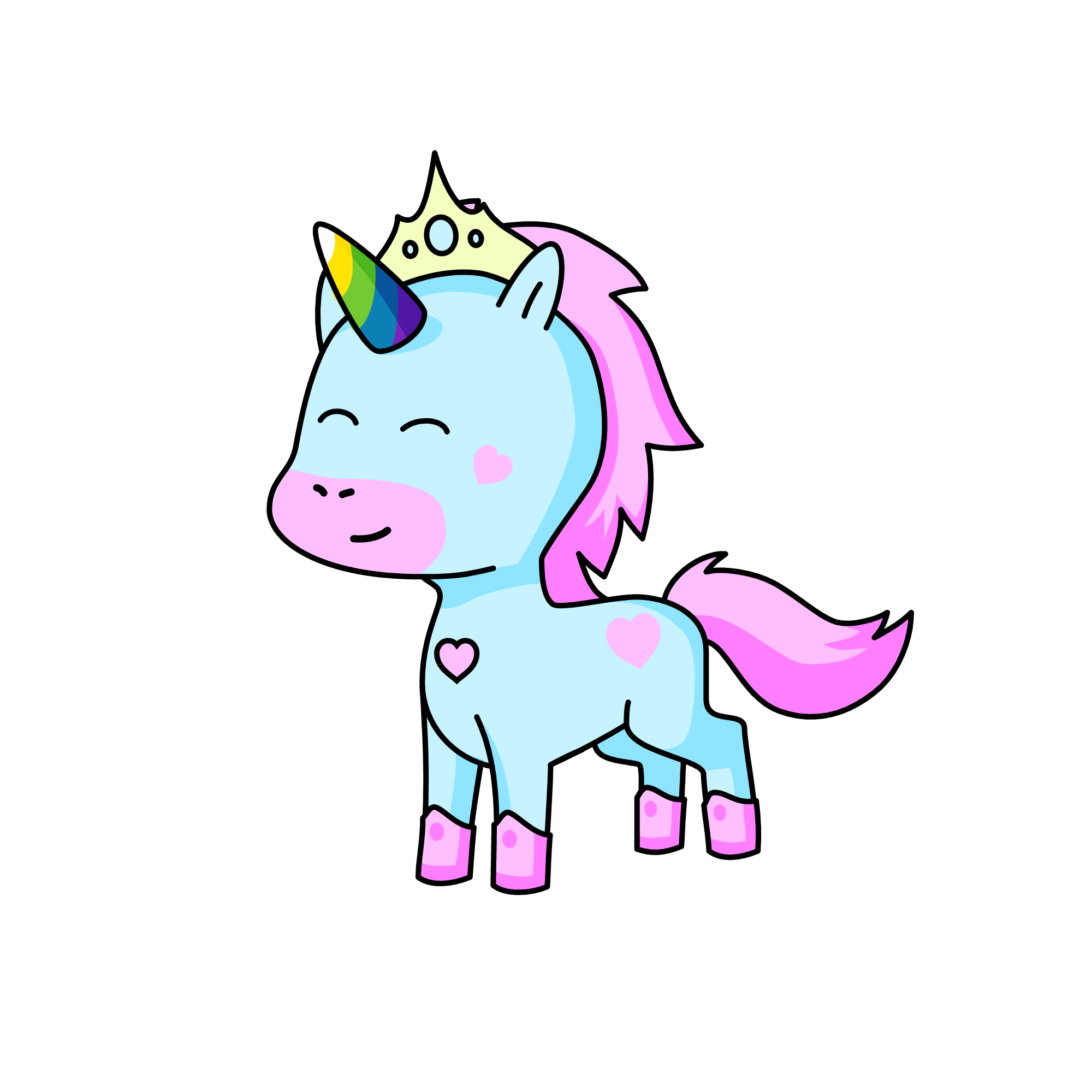 candy, the unicorn