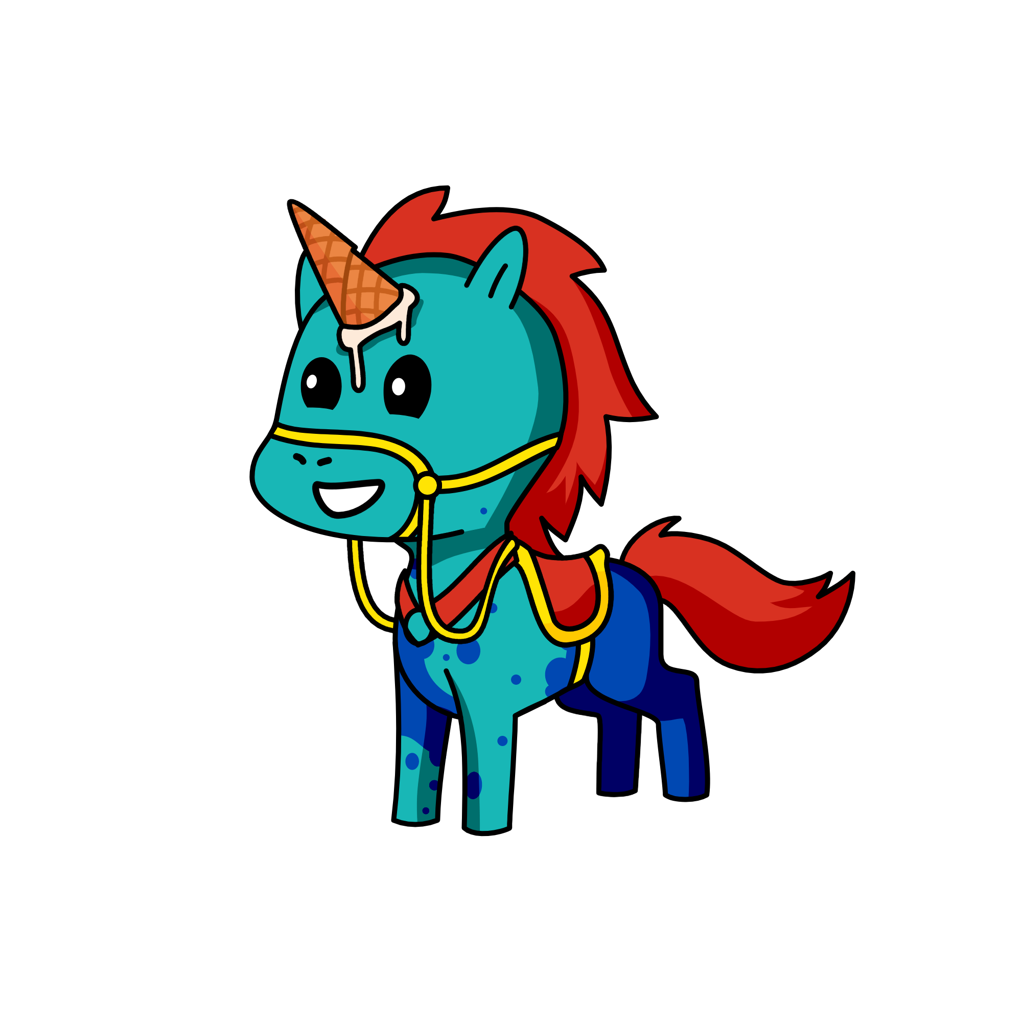 El rey del dulce, the unicorn