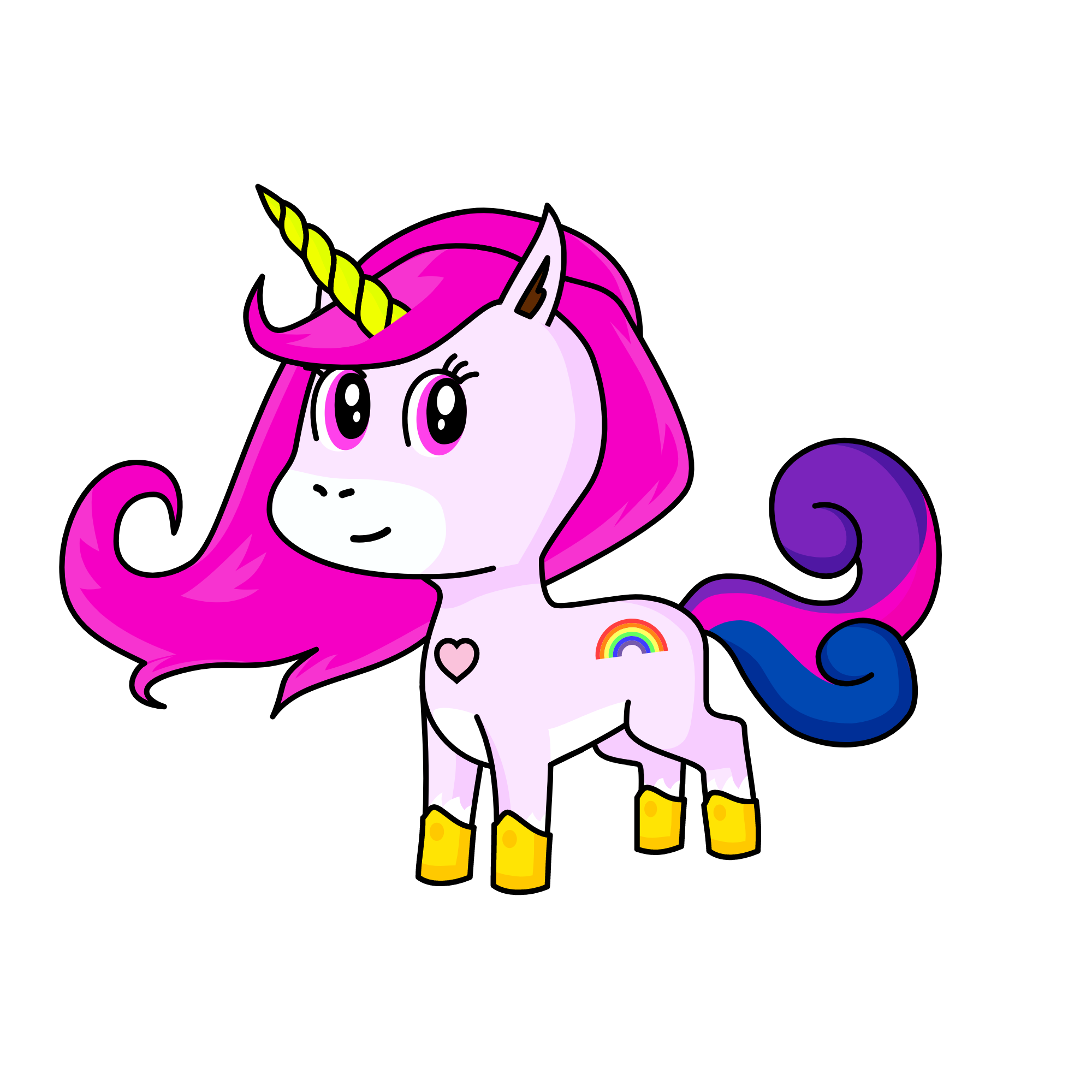 Dreamy, the unicorn