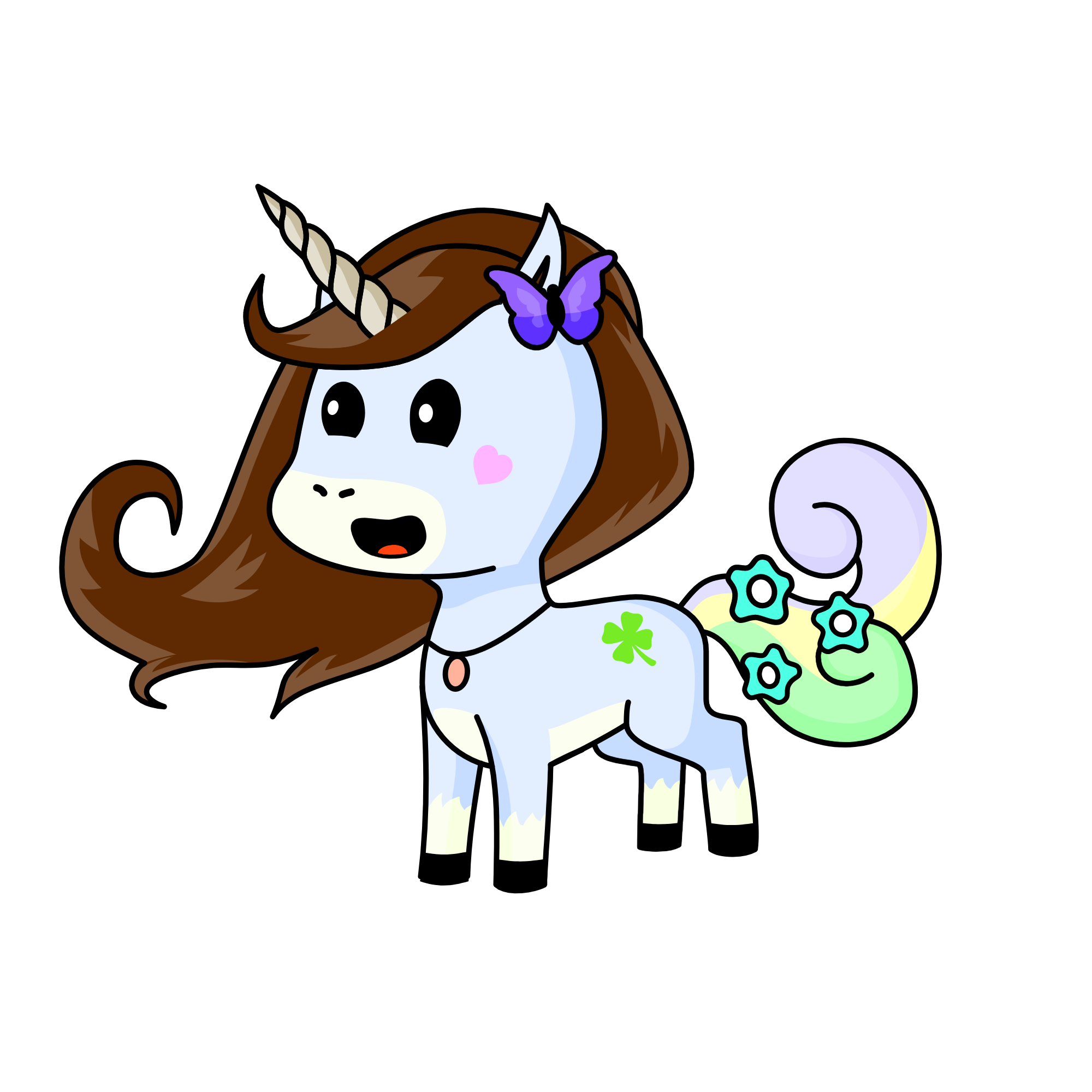 Clover, the unicorn